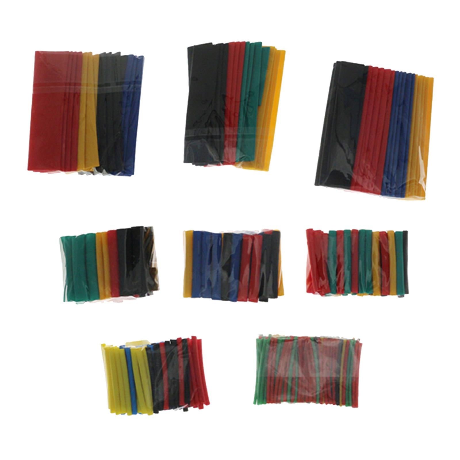 8 Sizes Heat Shrink Tube Sleeving Car Wire Wrap Heatshrink Tube Kit / 328PCS