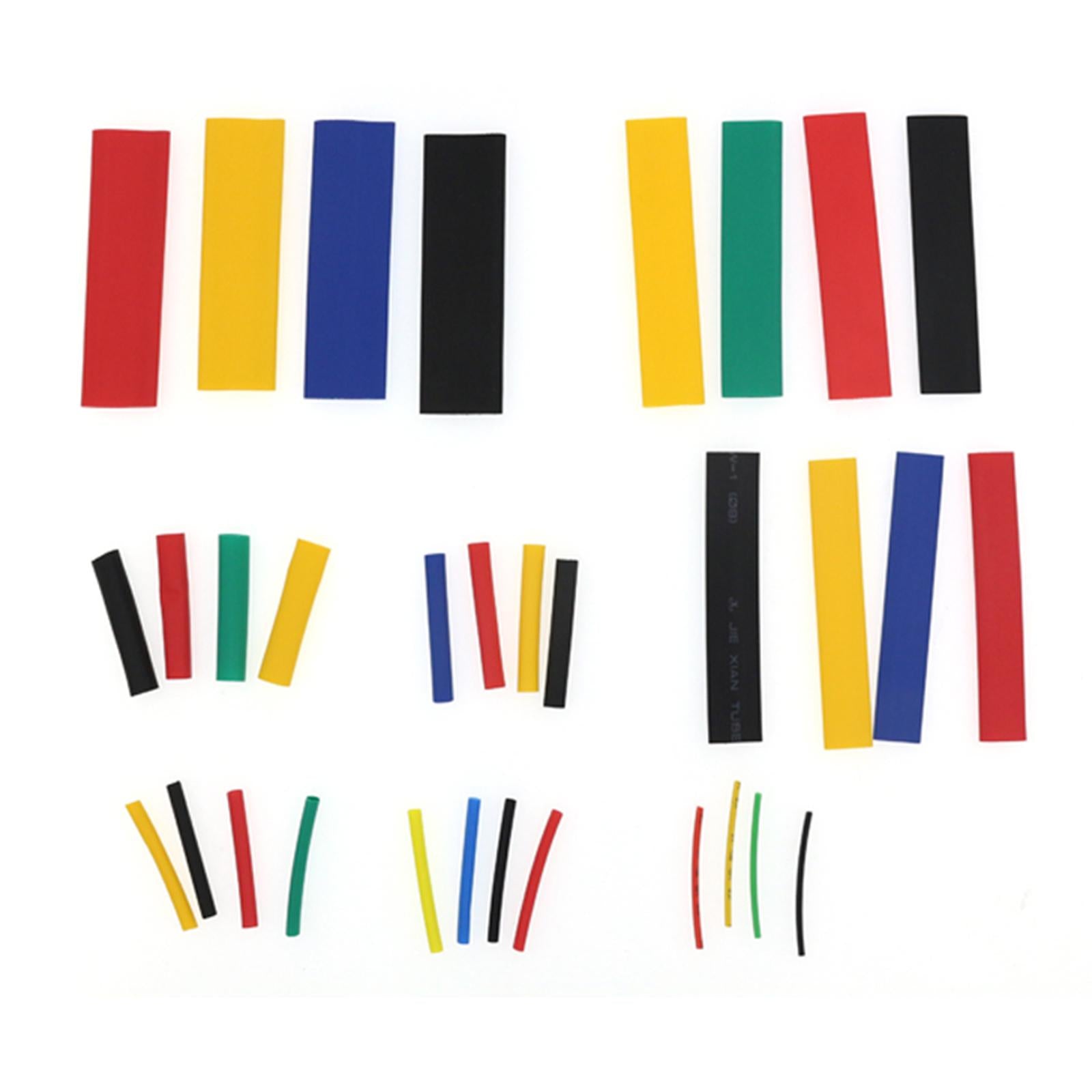 8 Sizes Heat Shrink Tube Sleeving Car Wire Wrap Heatshrink Tube Kit / 328PCS