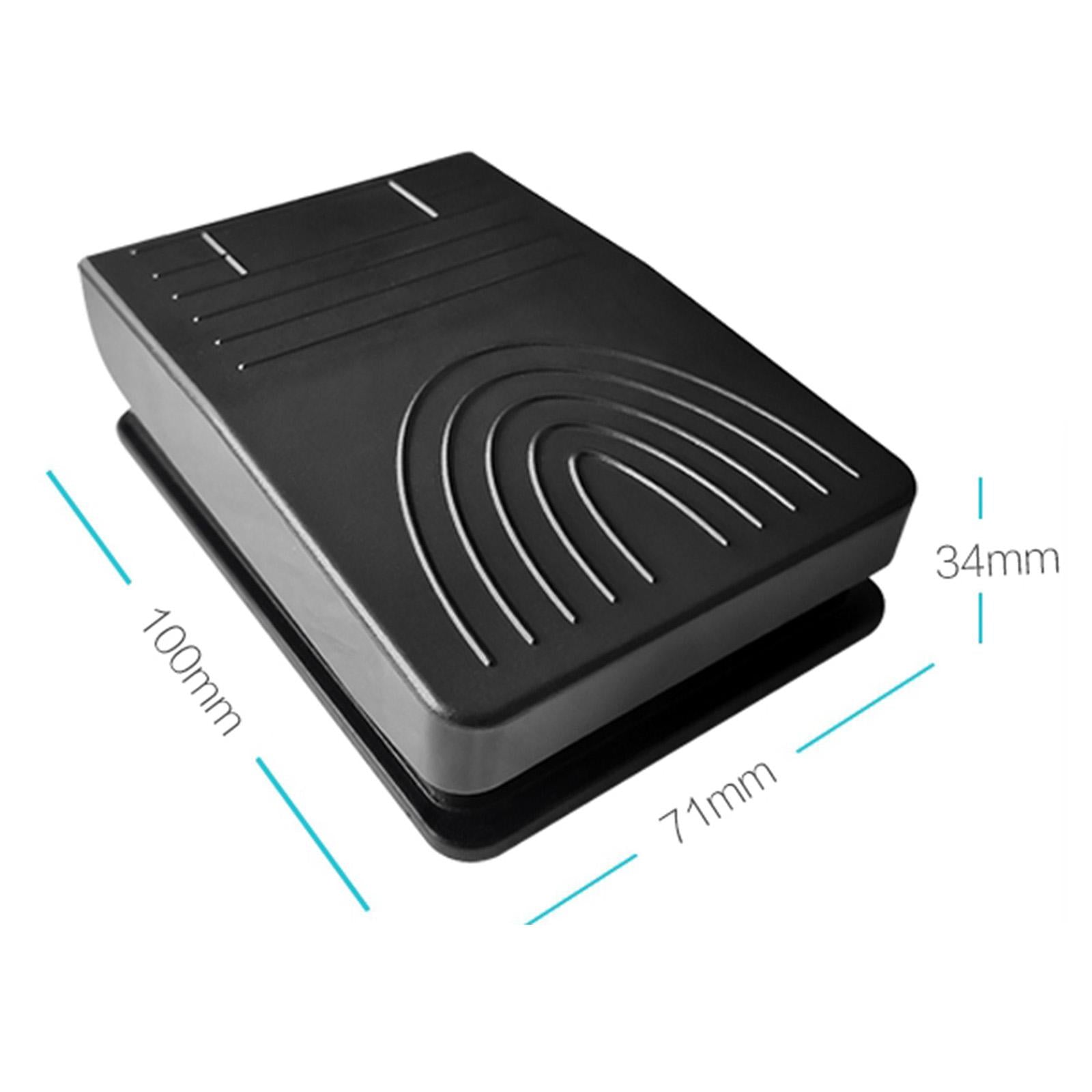 220V USB Foot Pedal Switch Computer Mouse Optical Switch Control Footpedal