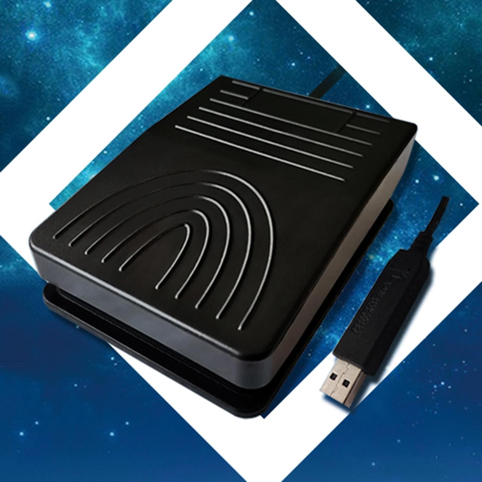 220V USB Foot Pedal Switch Computer Mouse Optical Switch Control Footpedal