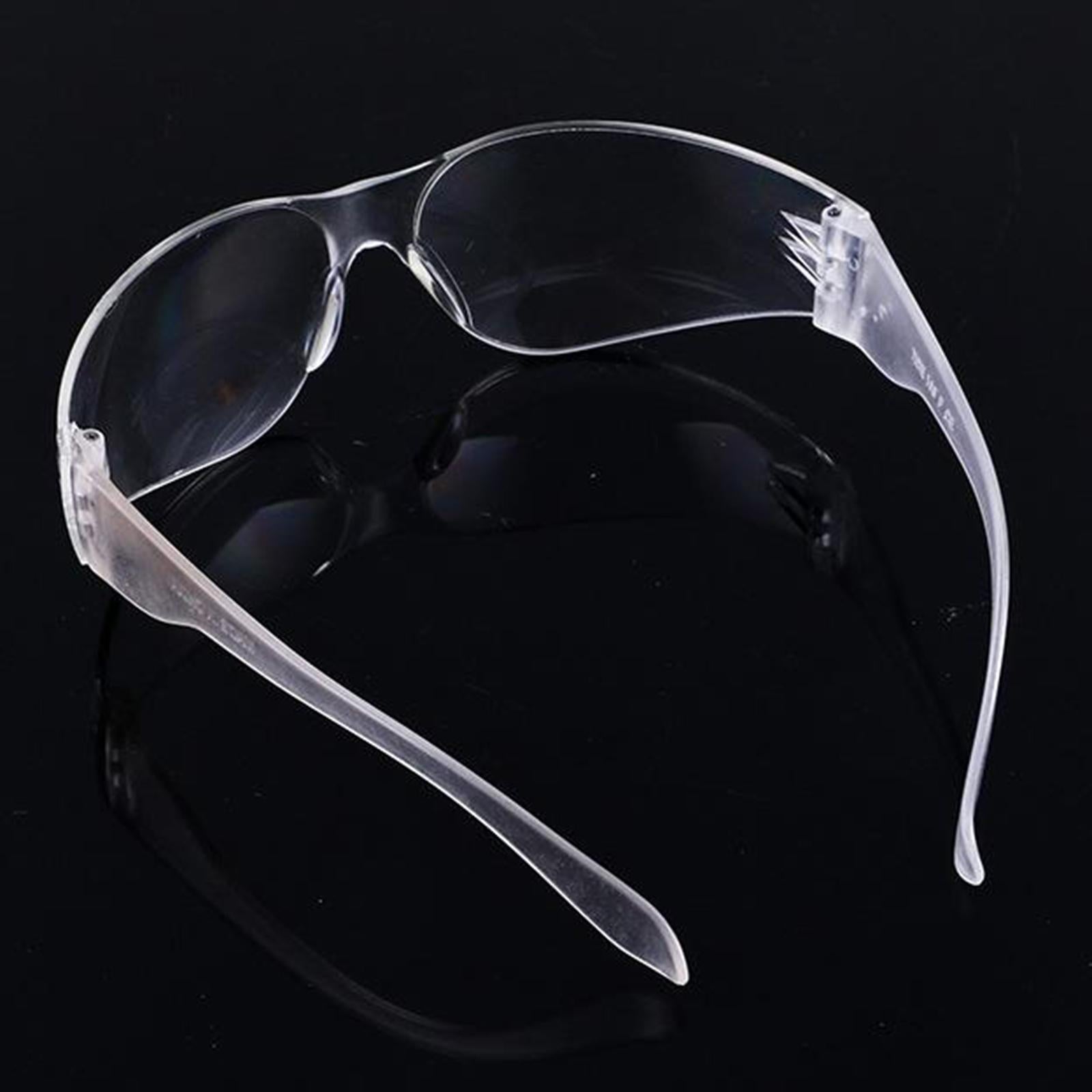 SAFETY GLASSES CLEAR GOGGLES WORKWEAR PROTECTION EYEWEAR LIGHTWEIGHT