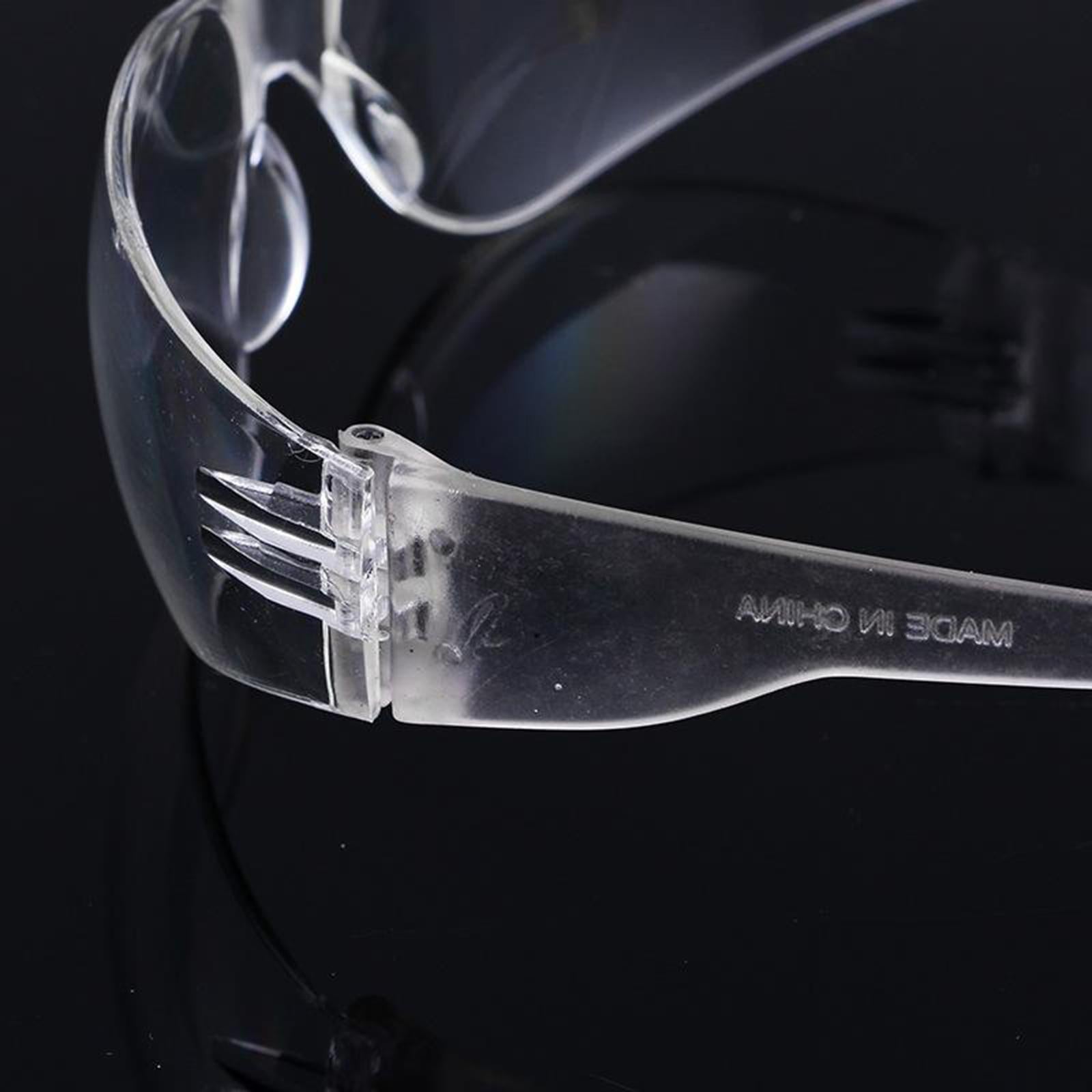 SAFETY GLASSES CLEAR GOGGLES WORKWEAR PROTECTION EYEWEAR LIGHTWEIGHT