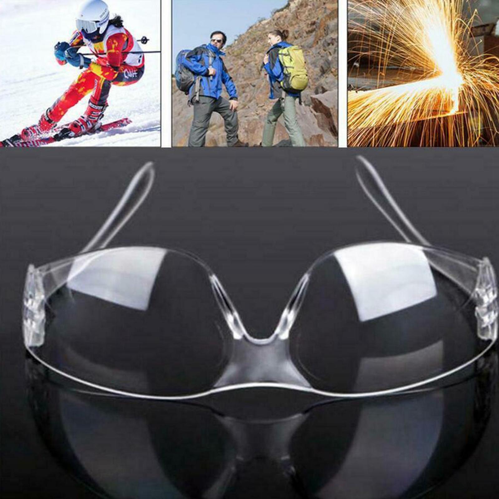 SAFETY GLASSES CLEAR GOGGLES WORKWEAR PROTECTION EYEWEAR LIGHTWEIGHT
