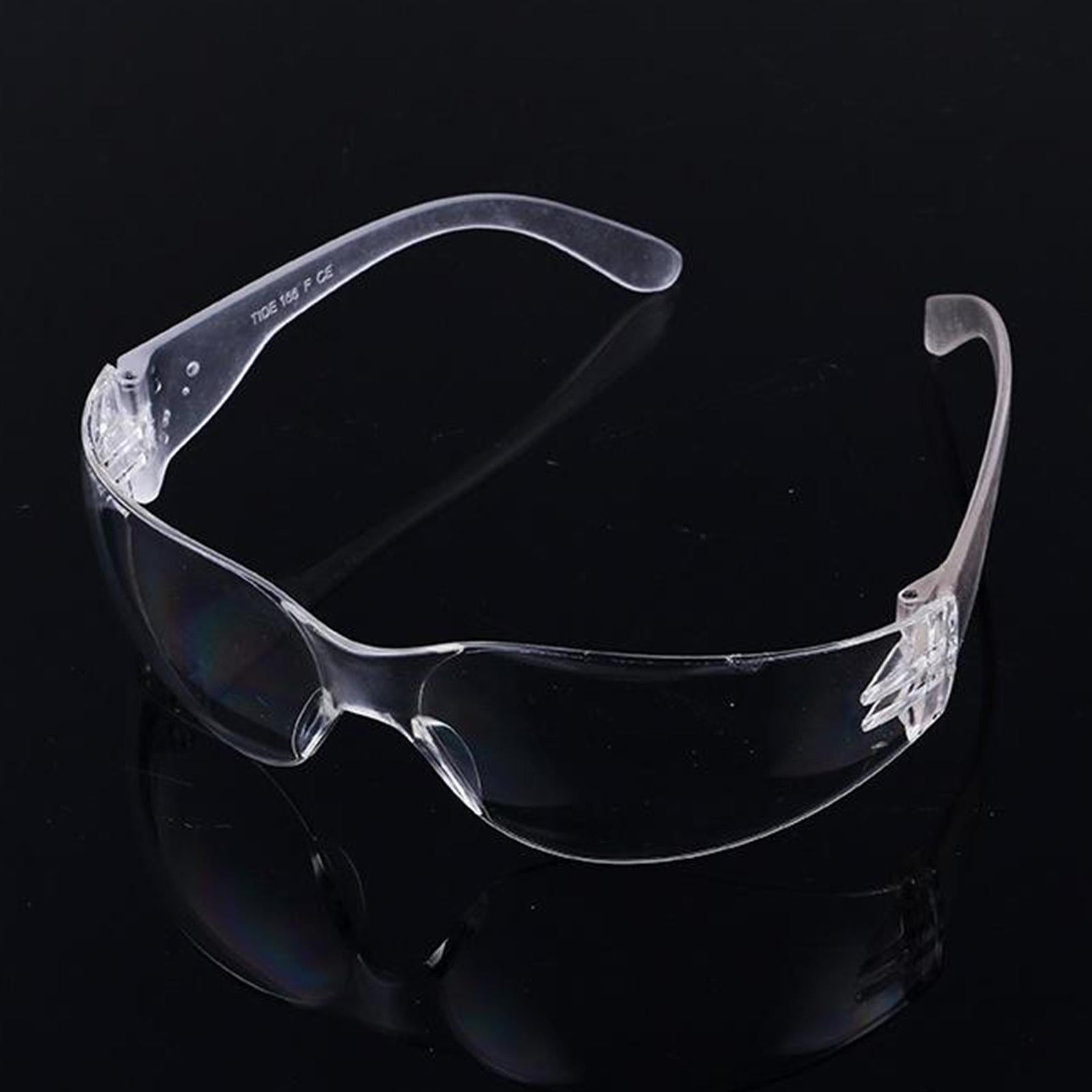 SAFETY GLASSES CLEAR GOGGLES WORKWEAR PROTECTION EYEWEAR LIGHTWEIGHT