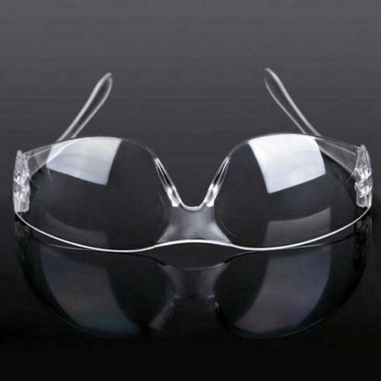 SAFETY GLASSES CLEAR GOGGLES WORKWEAR PROTECTION EYEWEAR LIGHTWEIGHT