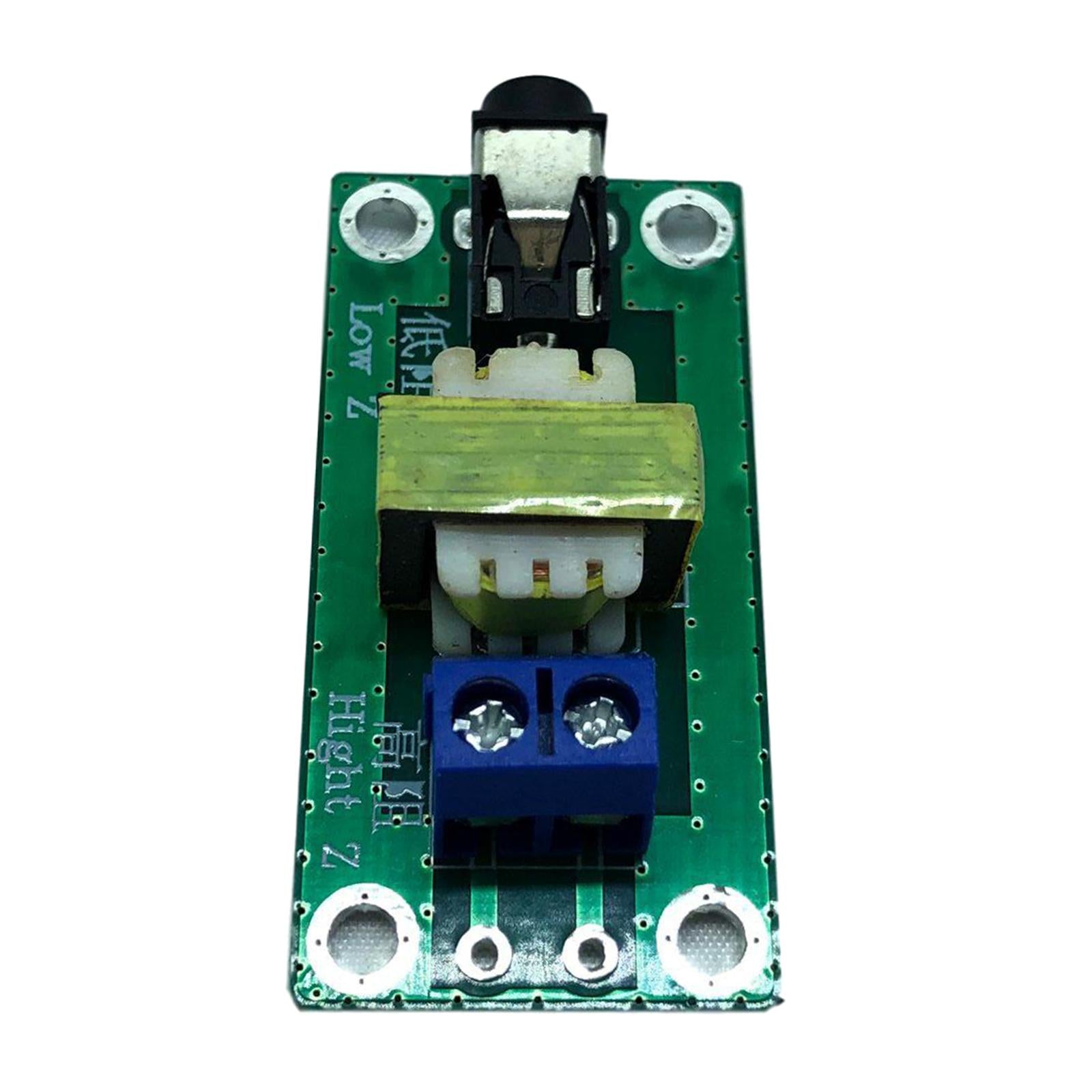 Low Impedance Headphones to High Impedance Audio Impedance Converter