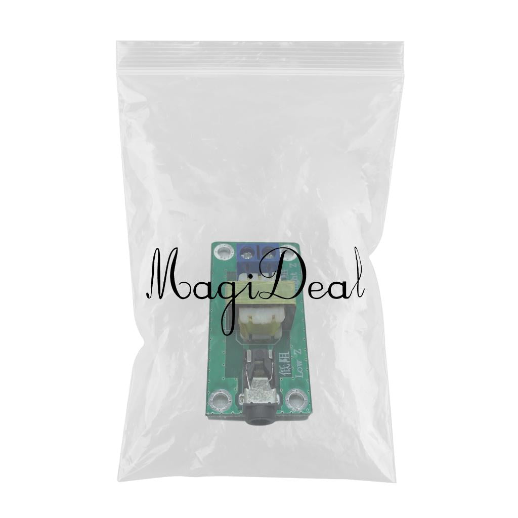 Low Impedance Headphones to High Impedance Audio Impedance Converter