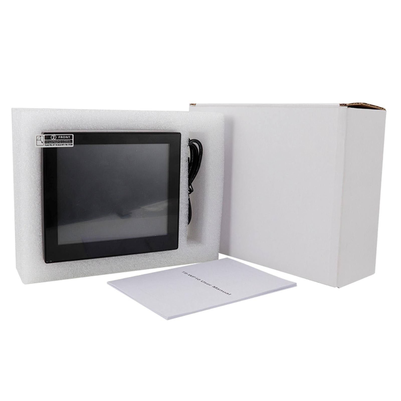 Desktop Wall Digital LCD Shower Clock Humidity Temperature LCD Display Black