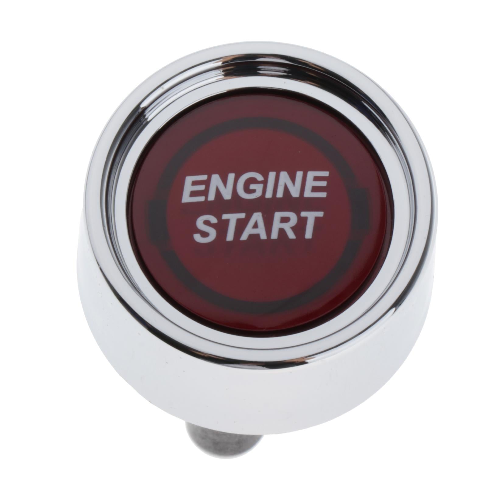 Universal Engine Start Push Switch DC 50A for Marine Boats Vehicles Red