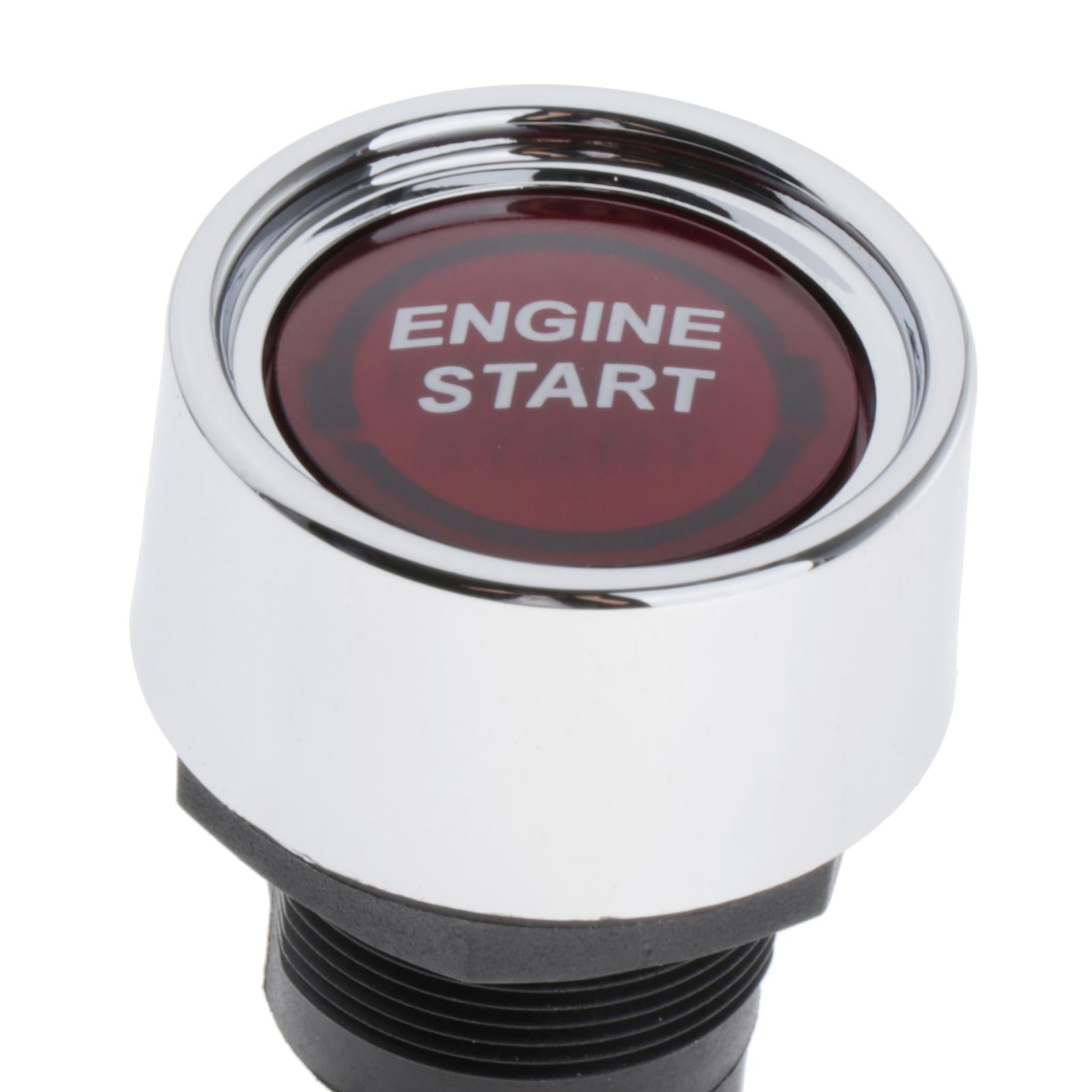 Universal Engine Start Push Switch DC 50A for Marine Boats Vehicles Red