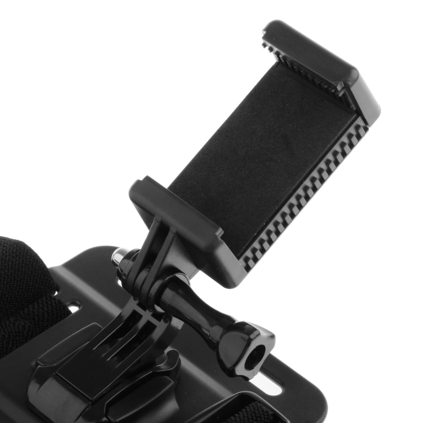 Most Phone Chest Mount Harness Adjustable Strap Holder Clip Outdoor Shooting
