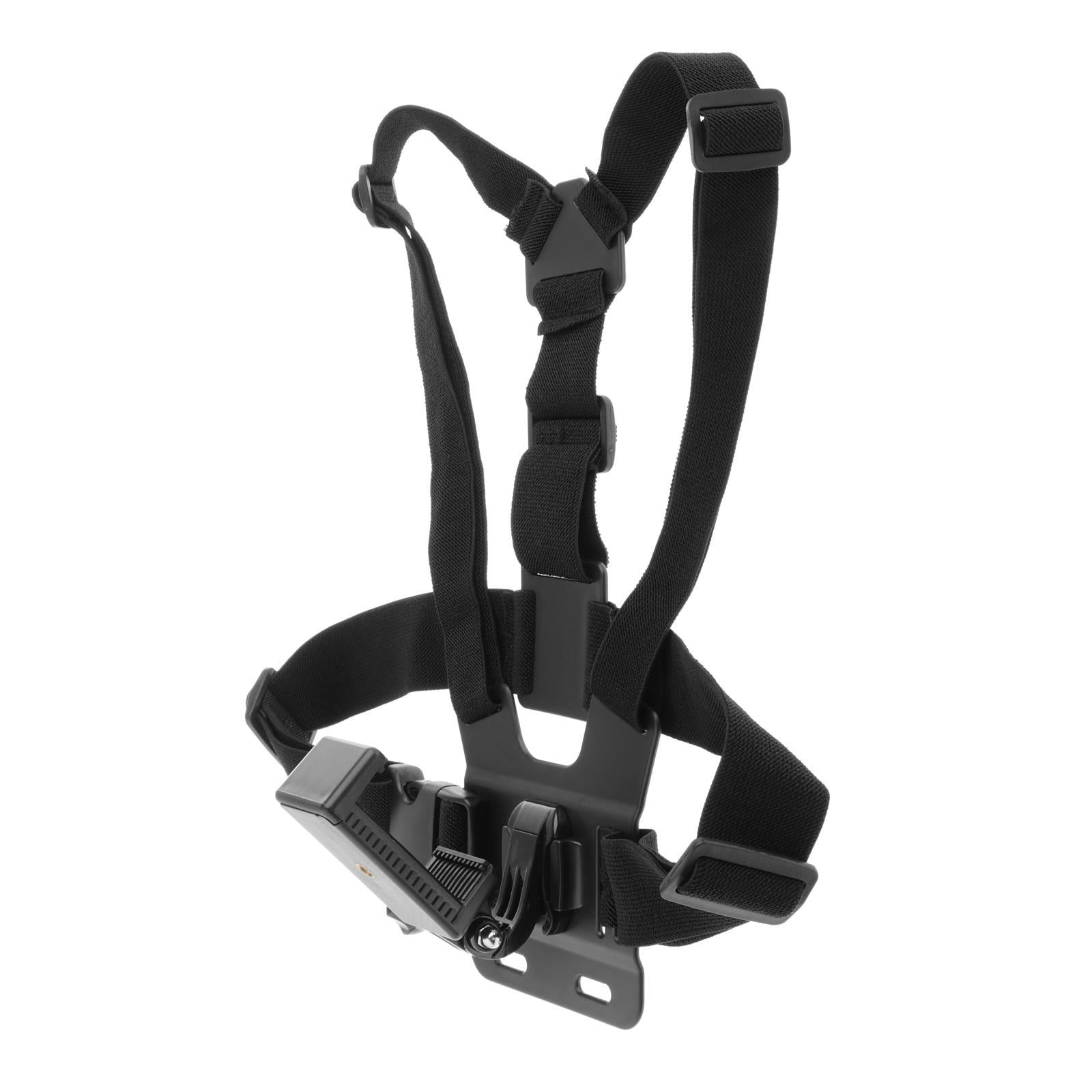 Most Phone Chest Mount Harness Adjustable Strap Holder Clip Outdoor Shooting