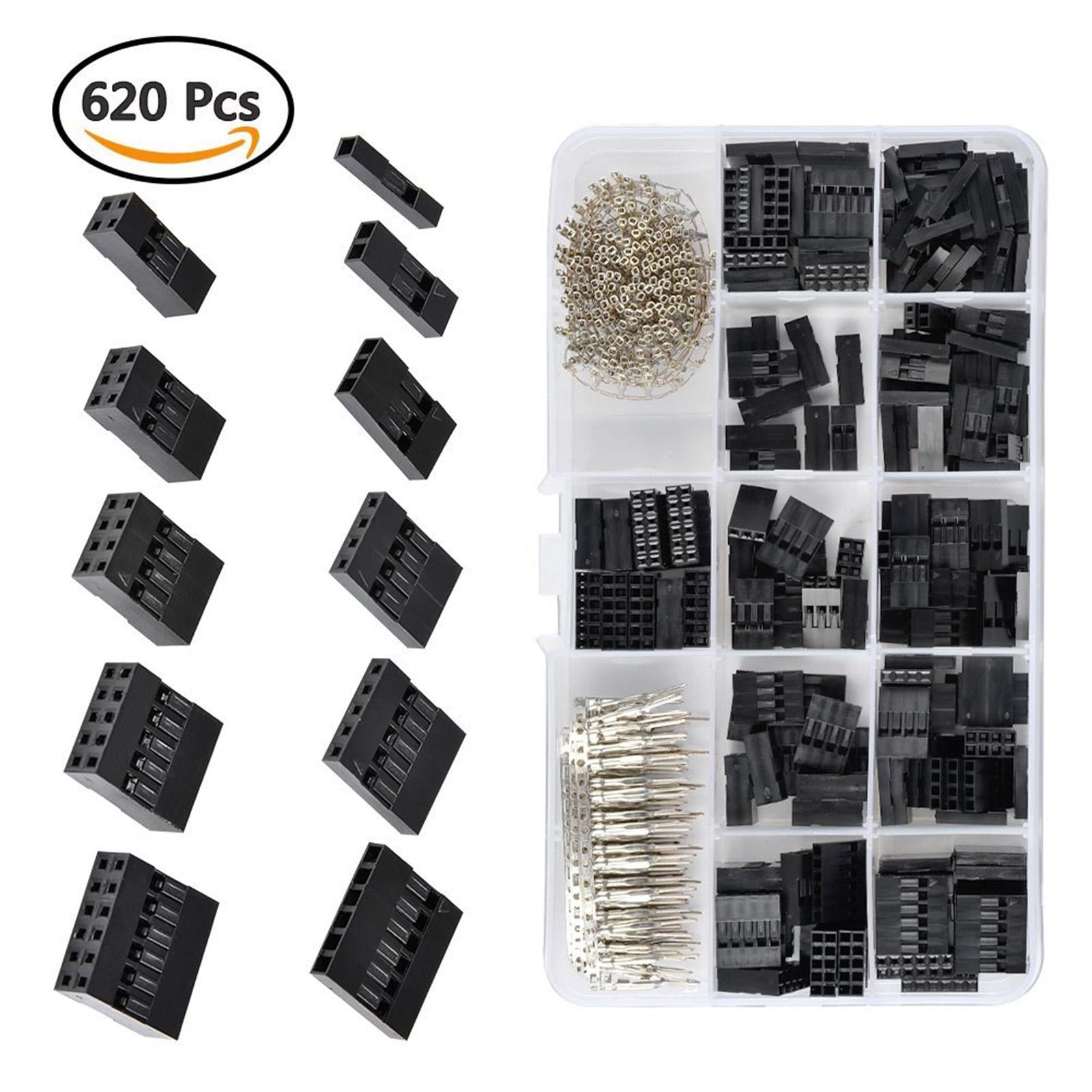 620 Dupont Connector 2.54mm, Dupont Cable Jumper Wire Pin Header Housing Kit