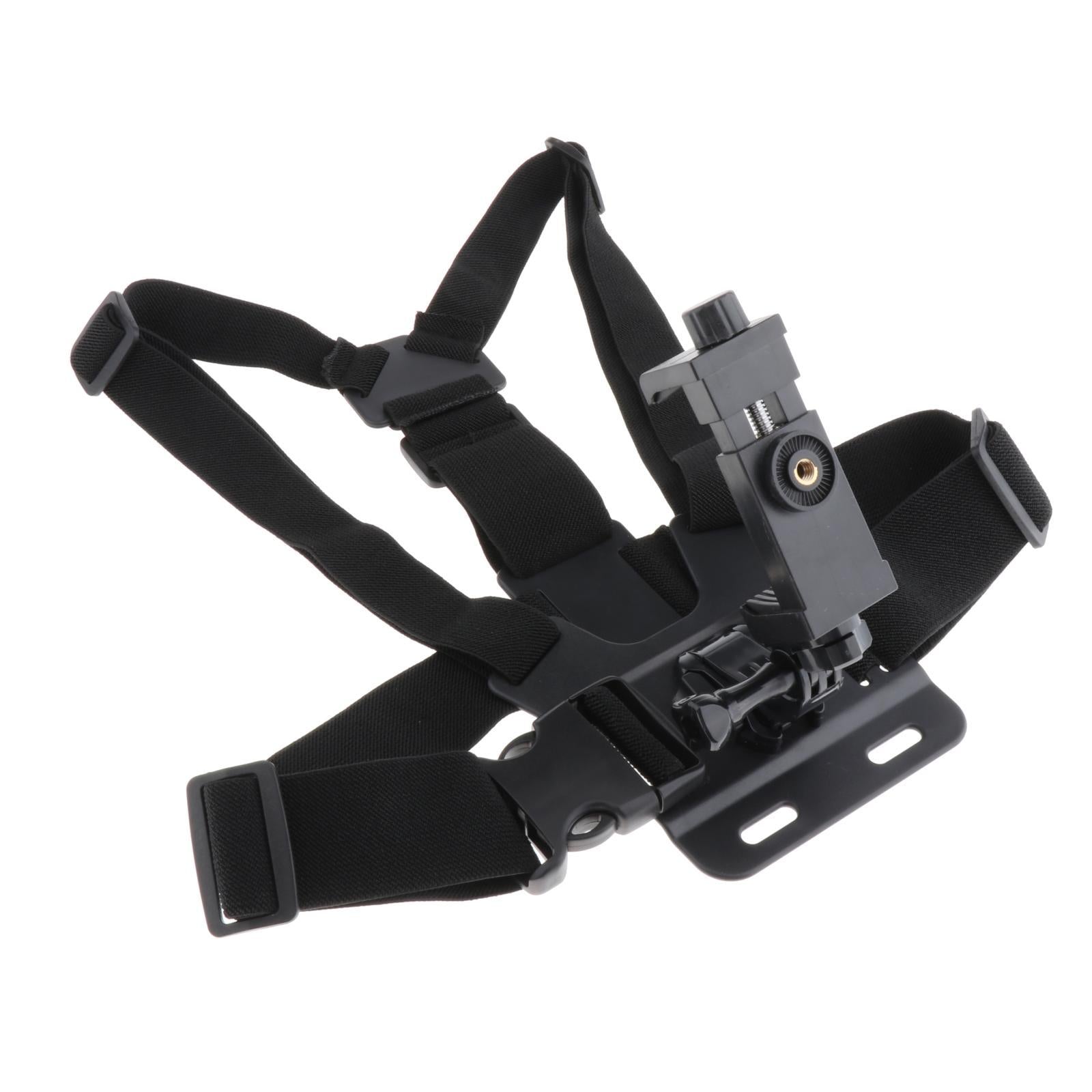 Smartphone Chest Mount Harness Strap Holder with Cell Phone Clip Adjustable