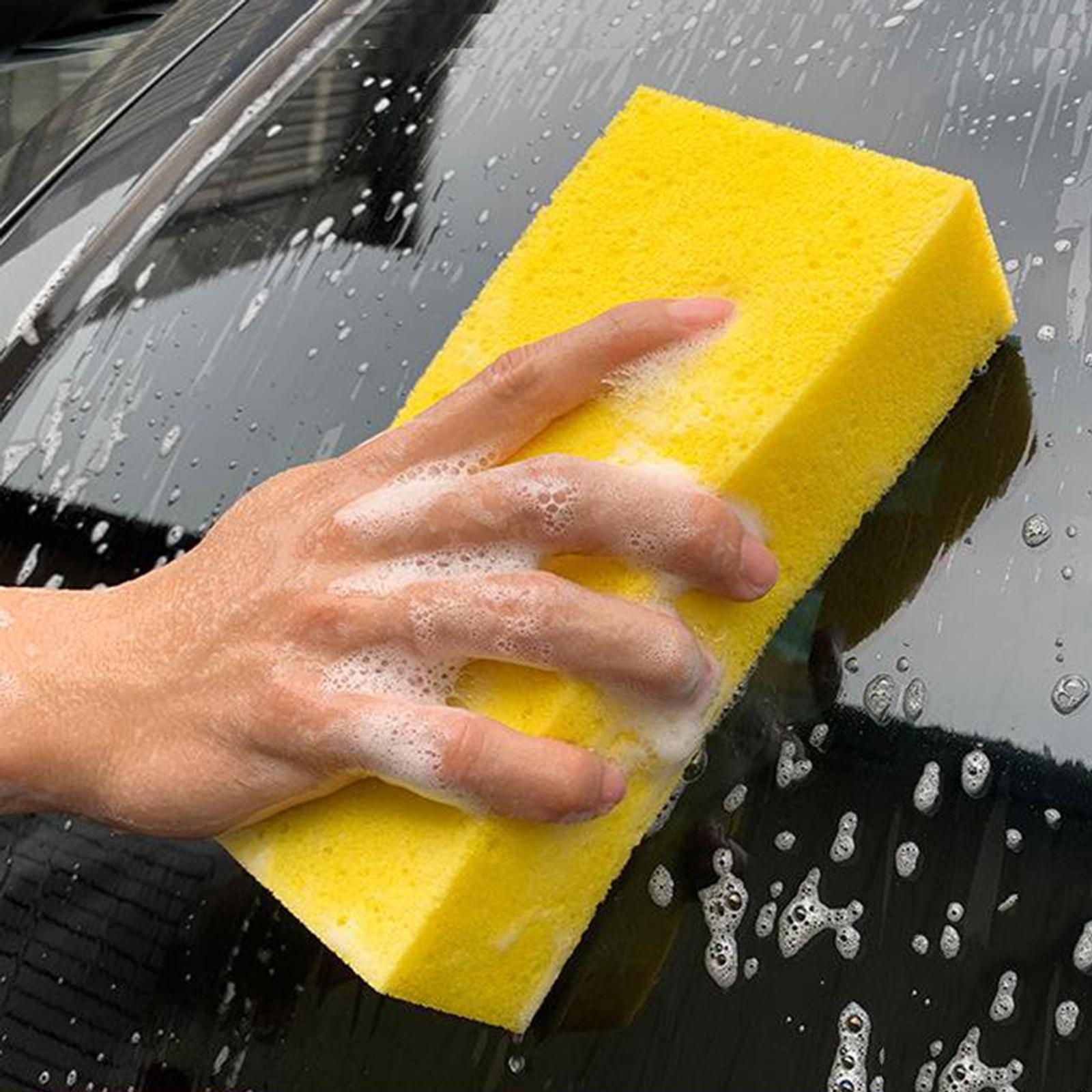 Auto Car Foam Sponge Block Cellulose Sponge Multi-uses for Glass Dish Cup
