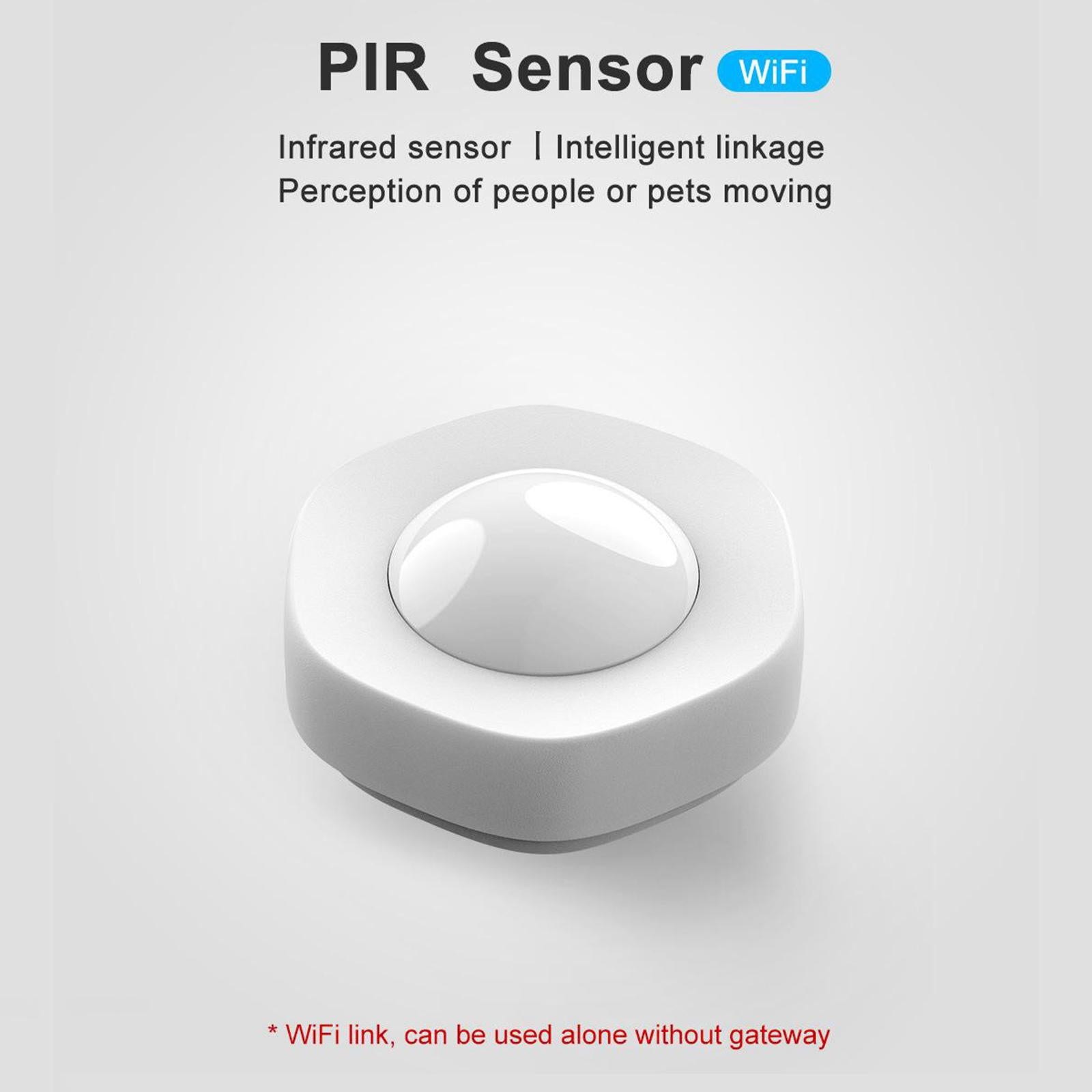 1pc Intelligent WIFI Human Body Motion Sensor Smart Light Intensity Sensors
