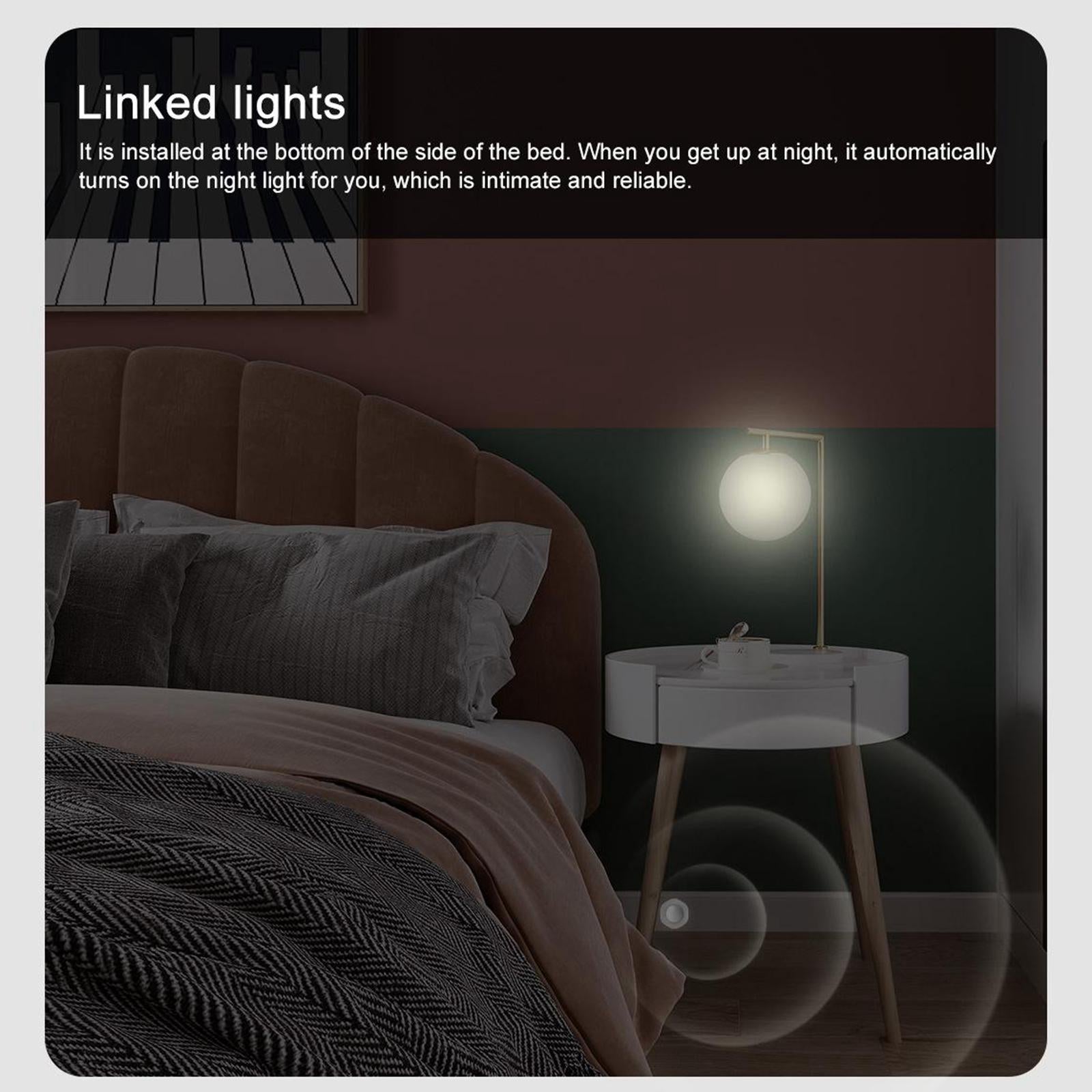 1pc Intelligent WIFI Human Body Motion Sensor Smart Light Intensity Sensors