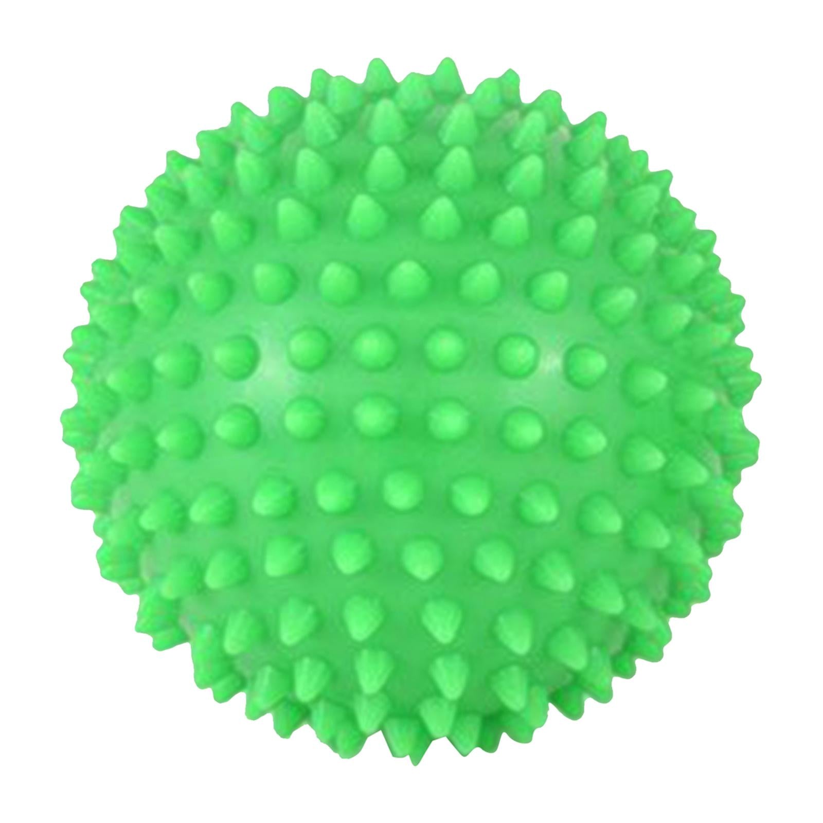 Feet Spiky Massage Ball for Back Body Trigger Point Muscle Relaxation 9cm green