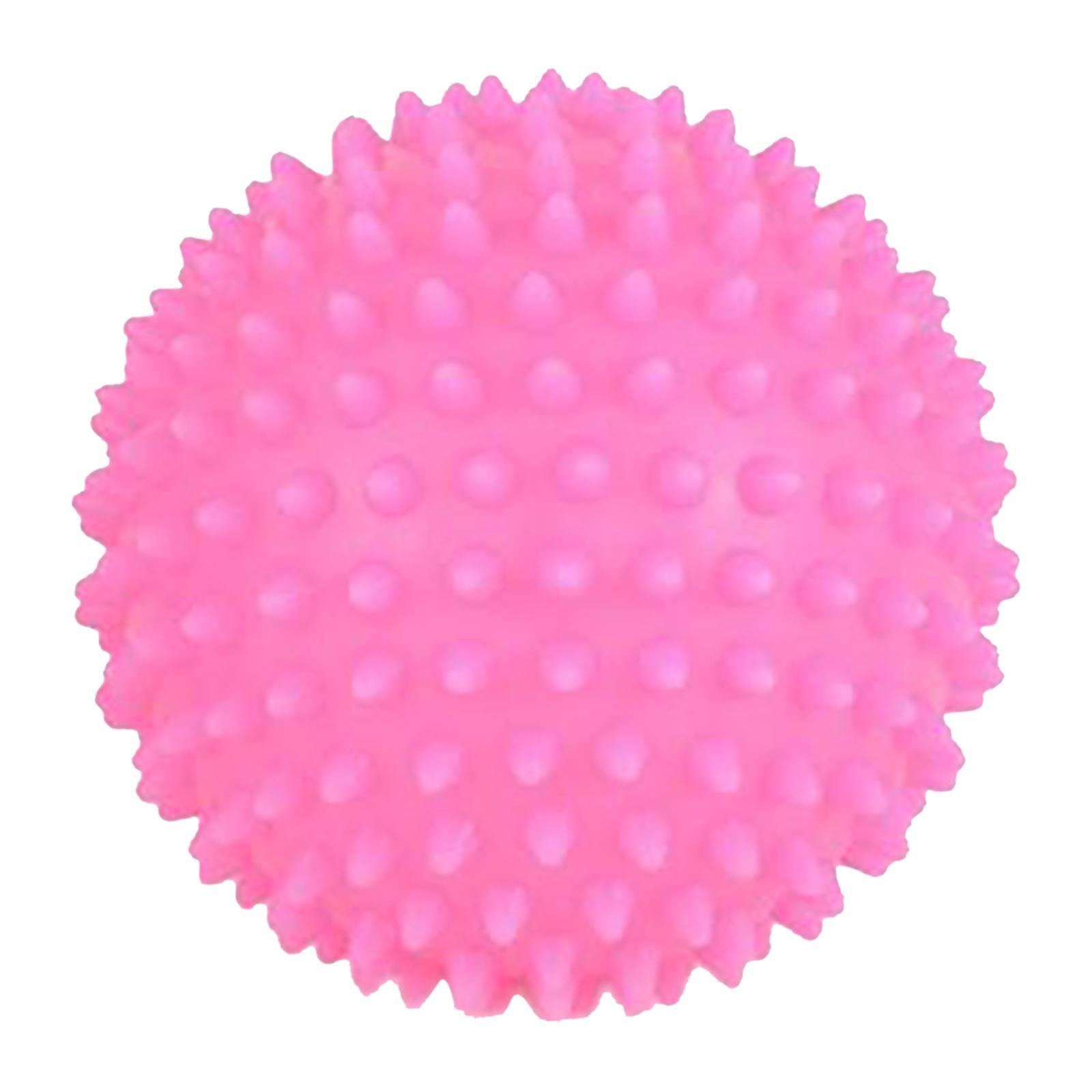 Feet Spiky Massage Ball for Back Body Trigger Point Muscle Relaxation 9cm pink