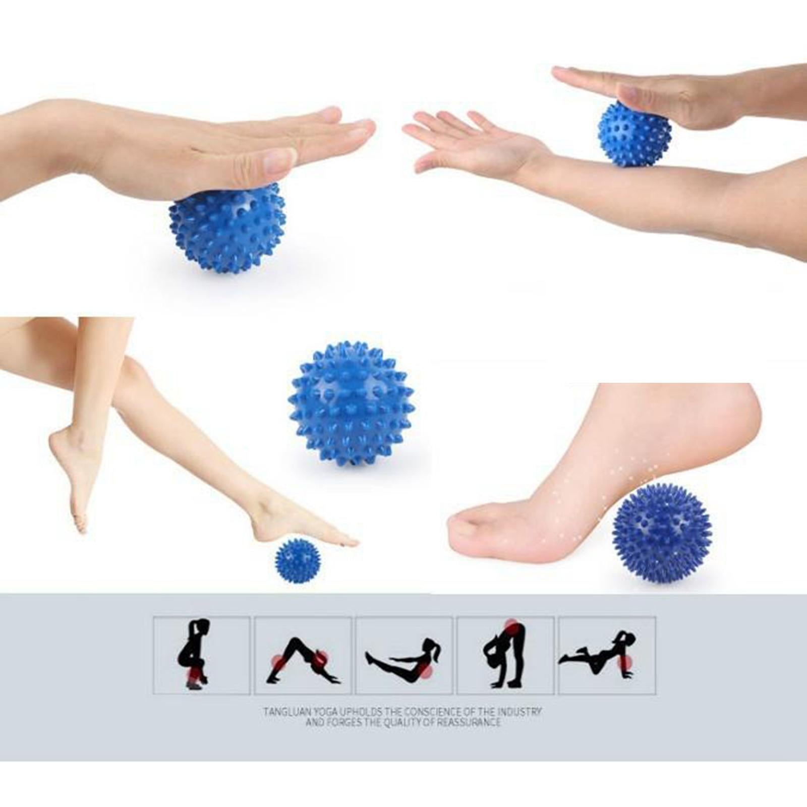 Spiky Foot Massager For Tired Feet Deep Tissue Therapy Body Relax Blue