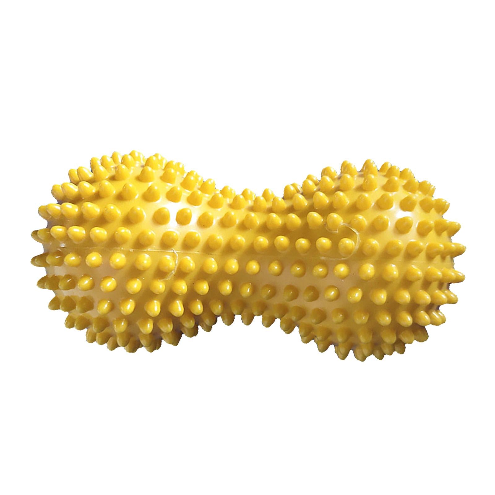 Peanut Roller Massage Ball for Muscle Deep Tissue Myofascial Release Yellow