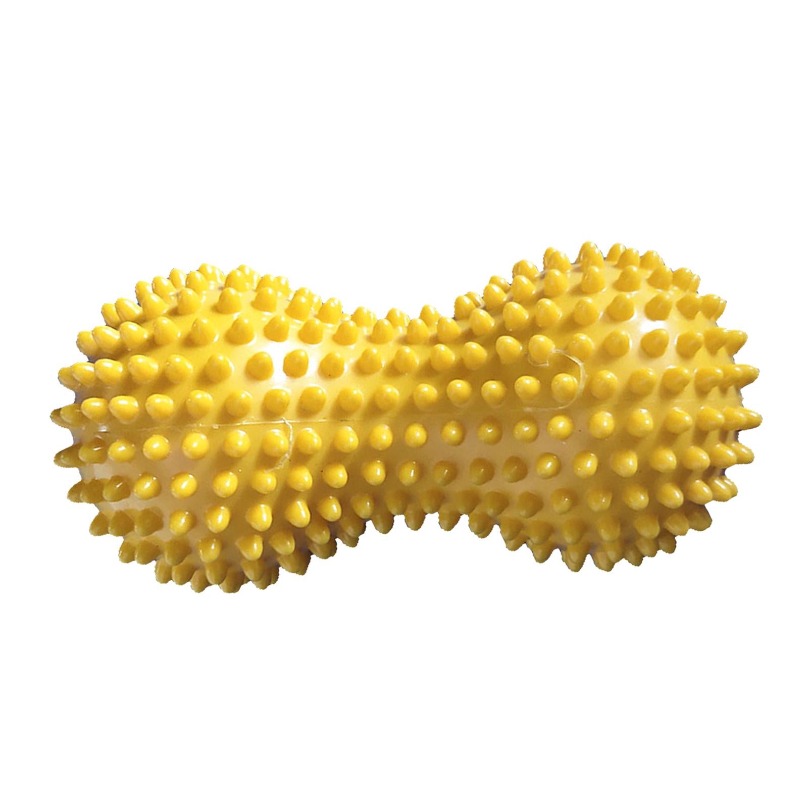 Peanut Roller Massage Ball for Muscle Deep Tissue Myofascial Release Yellow