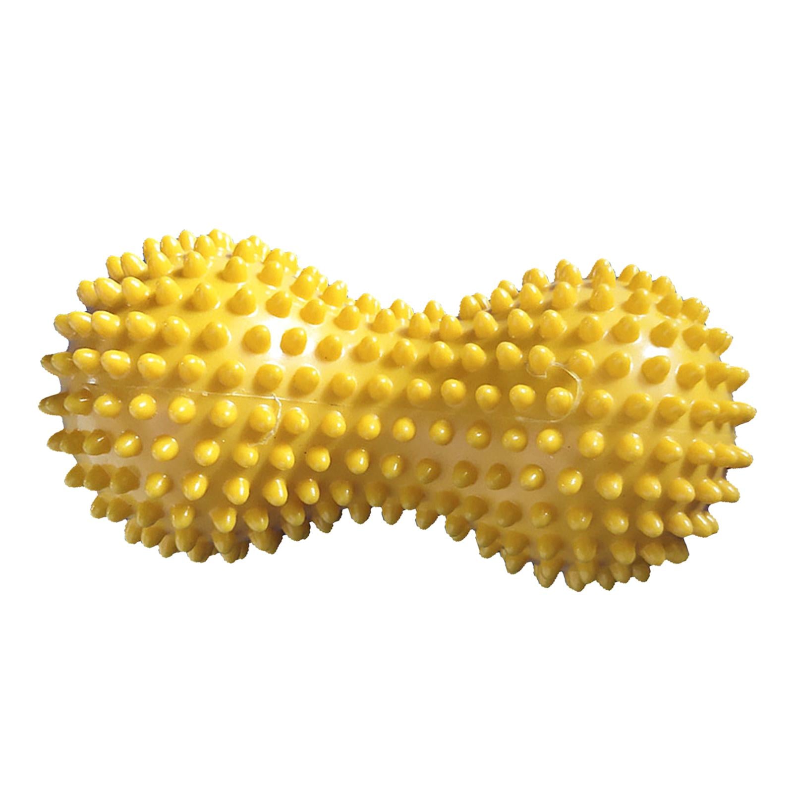 Peanut Roller Massage Ball for Muscle Deep Tissue Myofascial Release Yellow