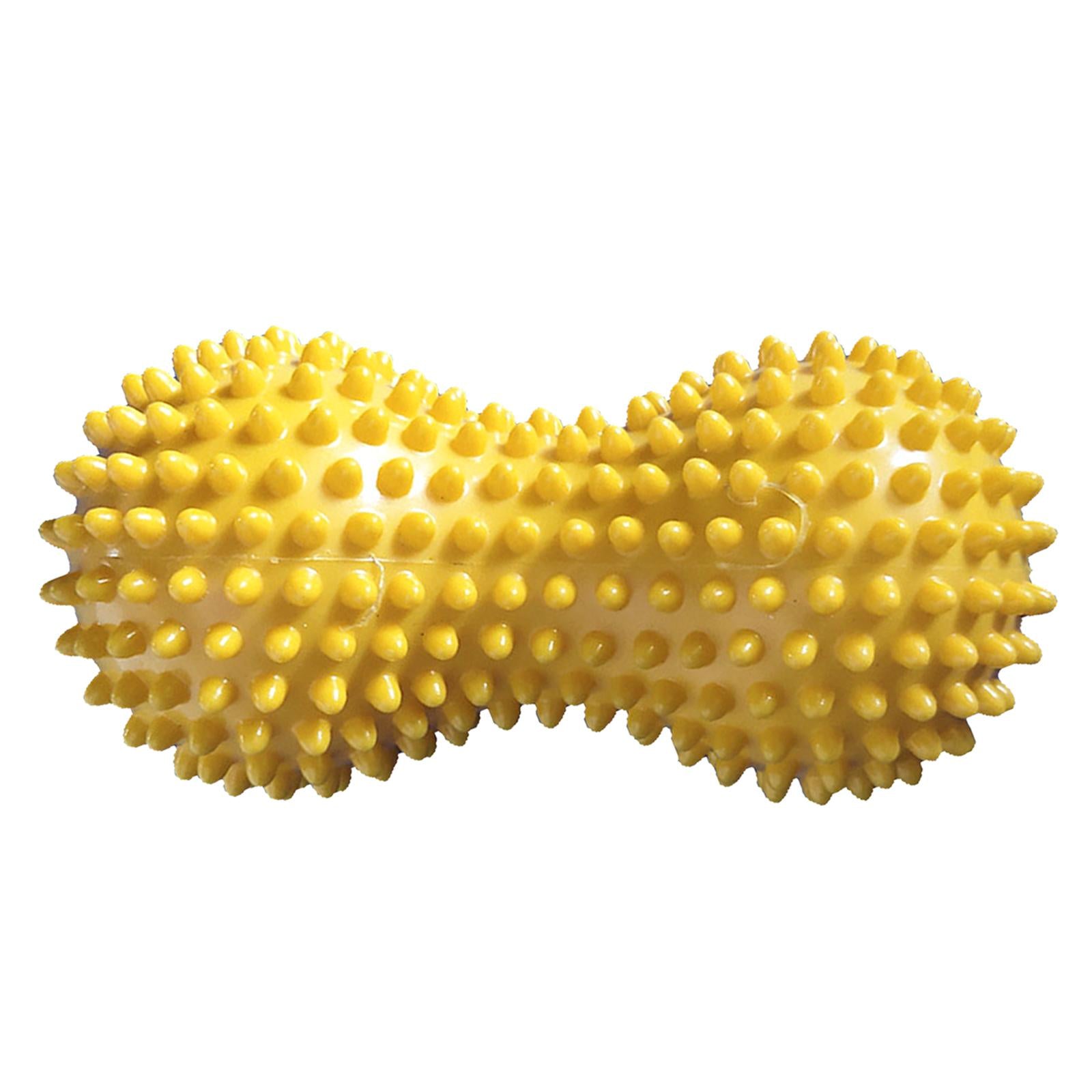 Peanut Roller Massage Ball for Muscle Deep Tissue Myofascial Release Yellow