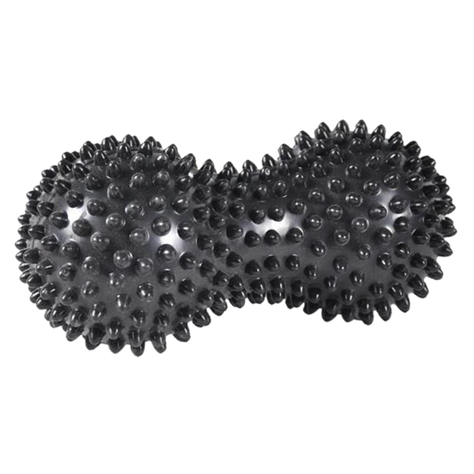 Peanut Roller Massage Ball for Muscle Deep Tissue Myofascial Release Black