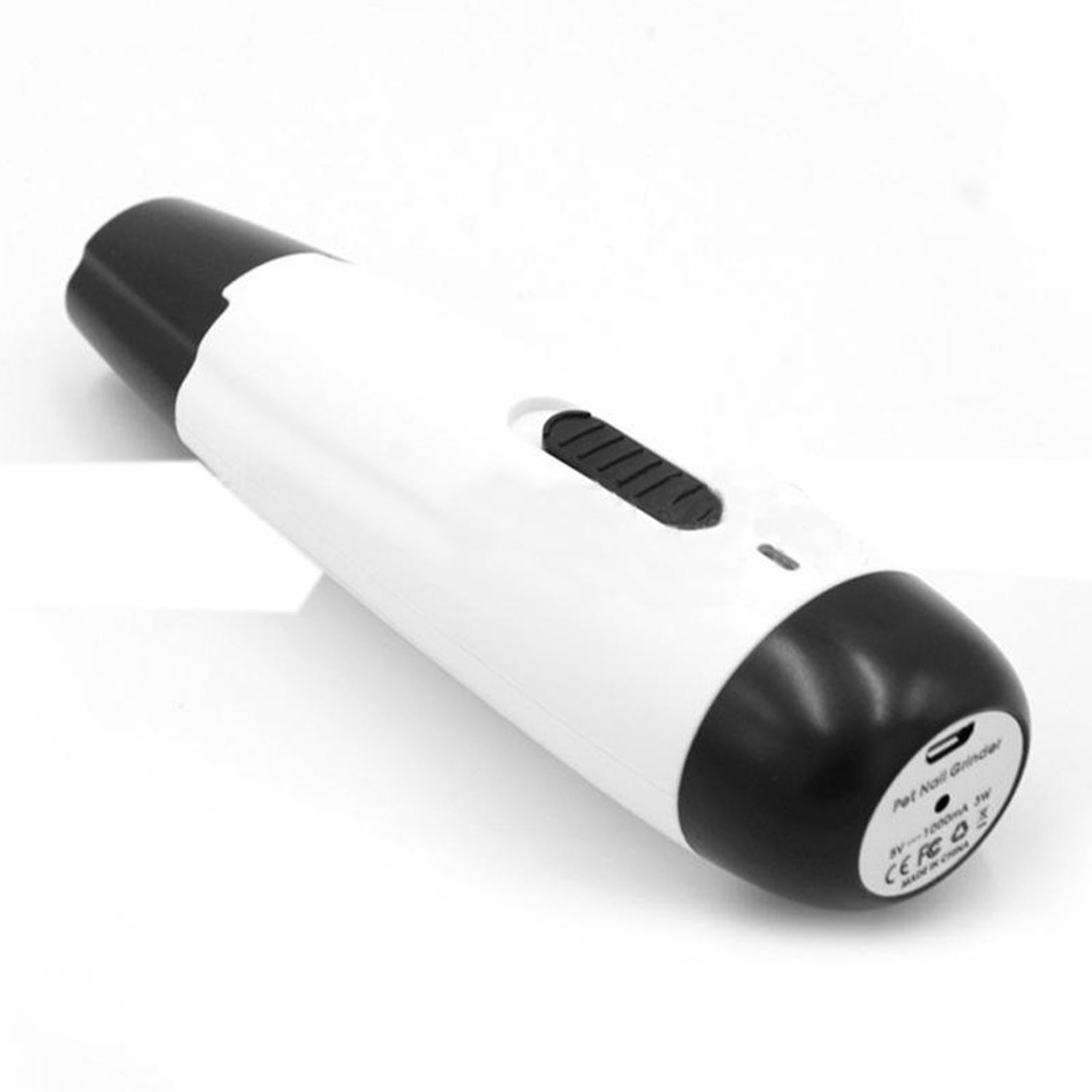 Professional Pet Dog Cat Nail Trimmer Grooming Tool Grinder Clipper USB