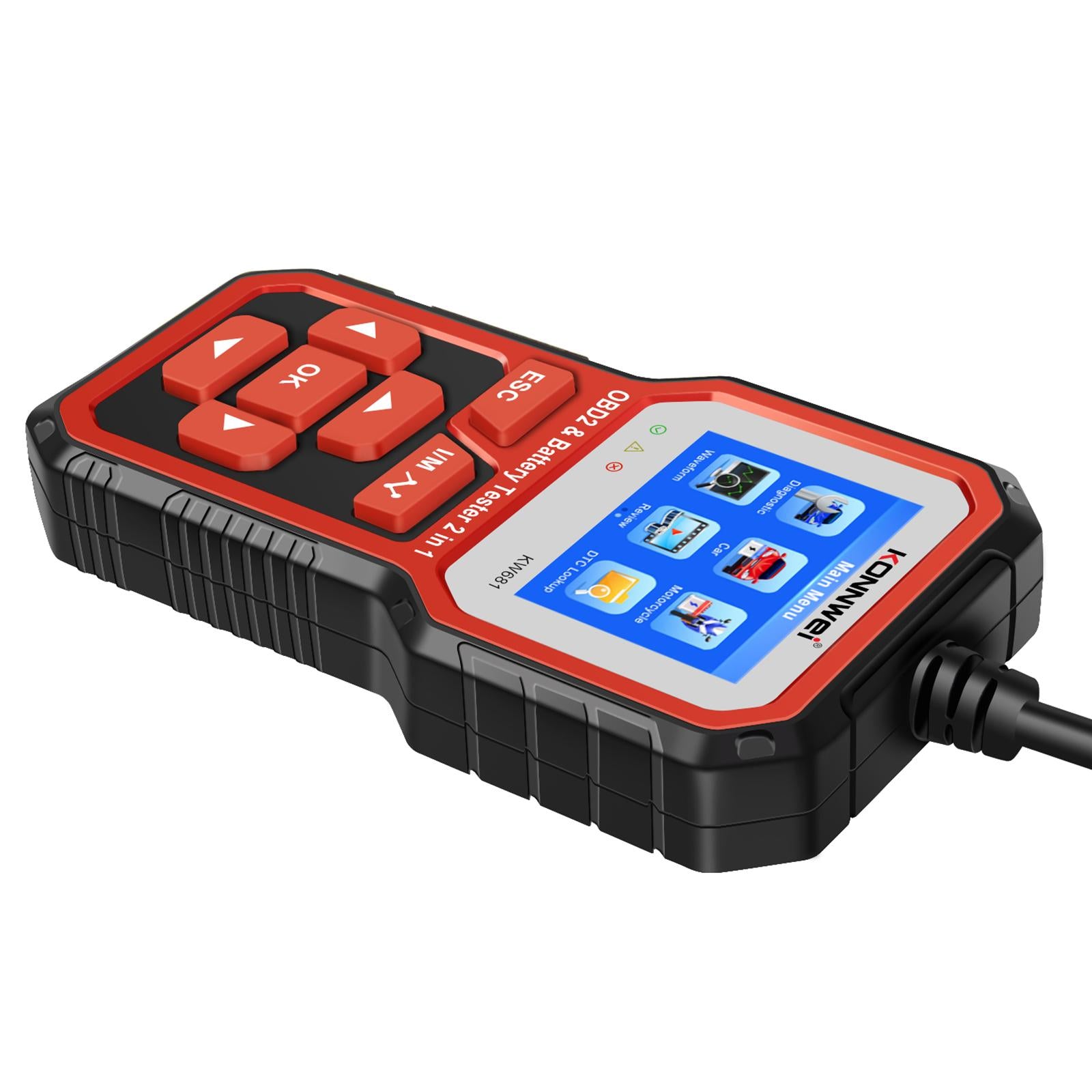 2 in 1 OBD2 Scanner Car Check Engine Tool Auto Diagnostic Scanner