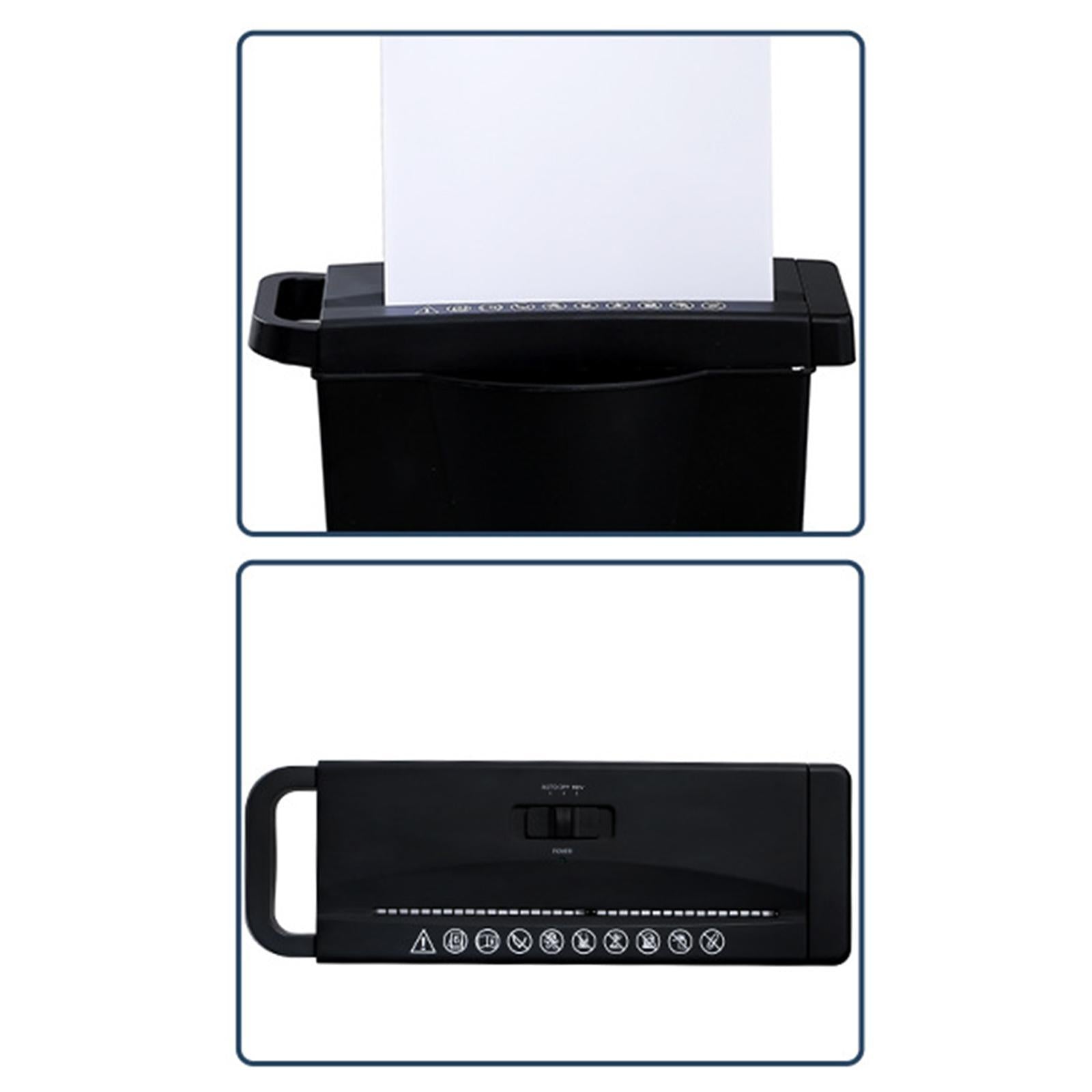 6-Sheet Paper Shredder Paper Mini Silent A4 Office Shredder 7L Capacity