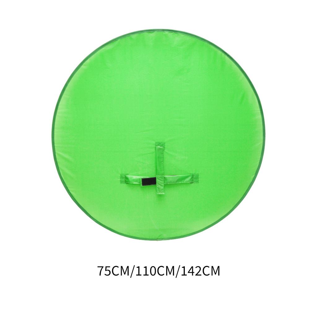Photography Reflector Portable Green Screen Background for Record 142cm