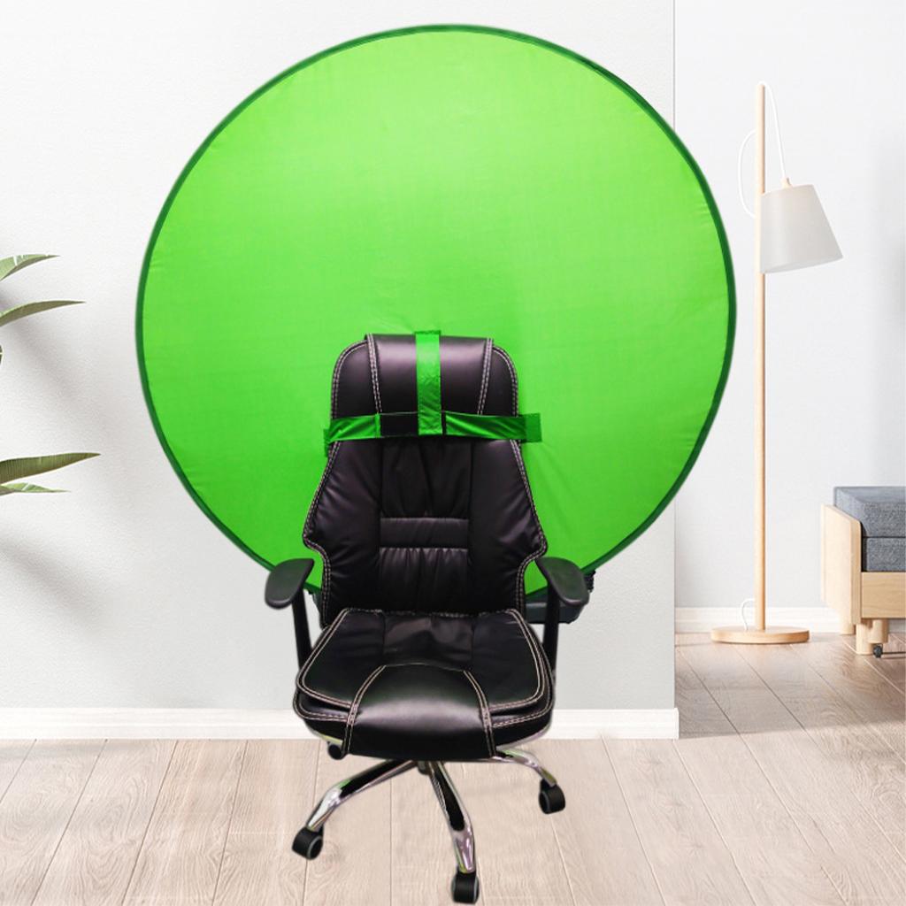 Photography Reflector Portable Green Screen Background for Record 110cm