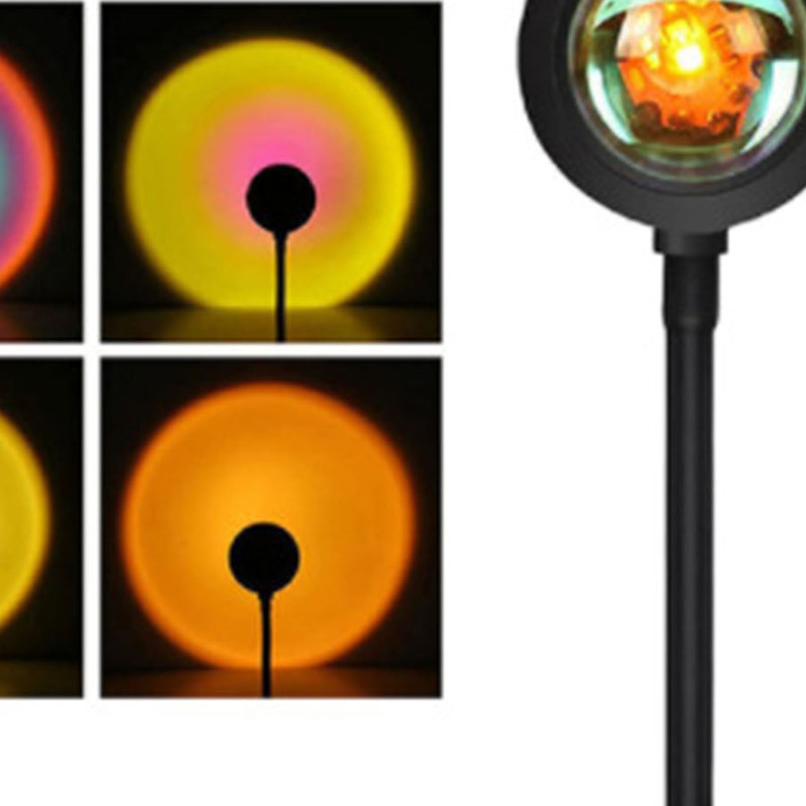Smart Sunset Projector Projection Atmosphere LED Night Light USB