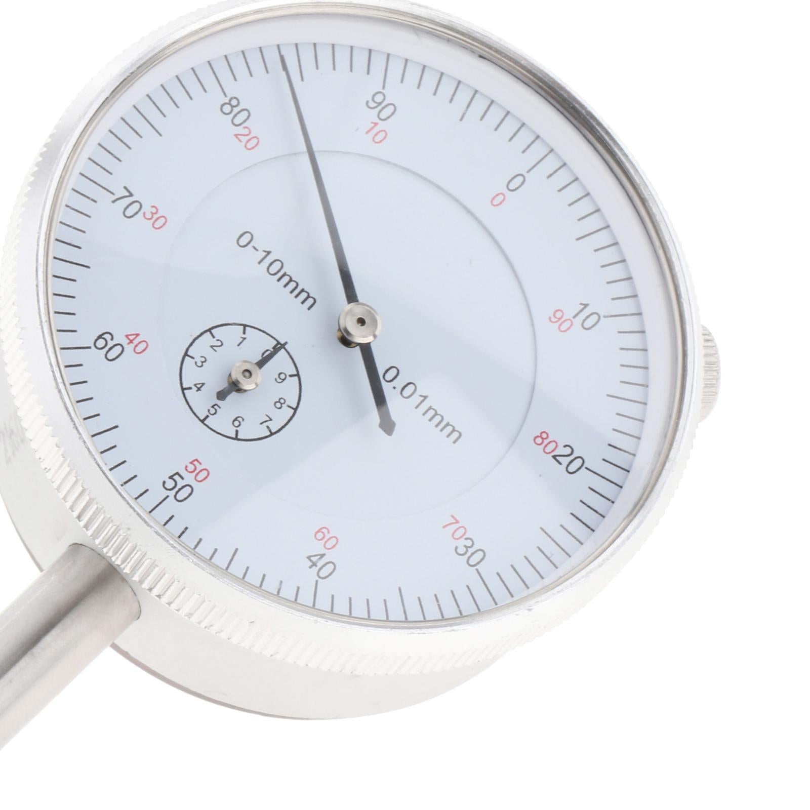 Dial Indicator Measurement Professional Alloy for Aviation Machinery Molds Without Ear