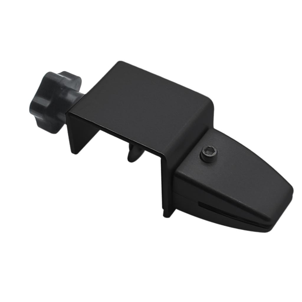 Partition Bracket Clip Screen Partition Clamp Holder Support for Home Black