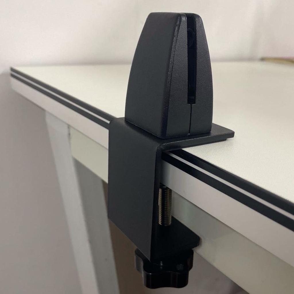Partition Bracket Clip Screen Partition Clamp Holder Support for Home Black