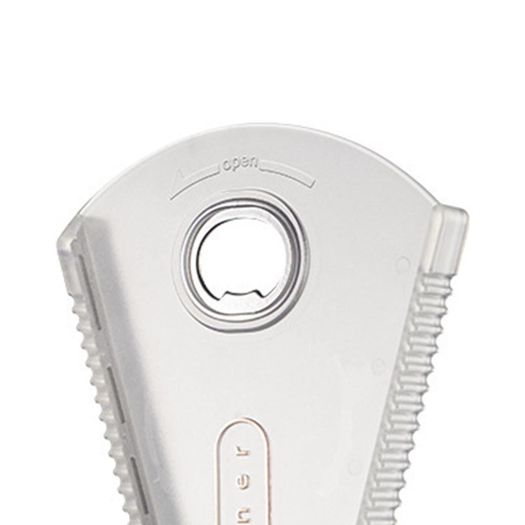 Portable Bottle Opener Beer Bottle Opener Can Opener for Cafe KTV Clear