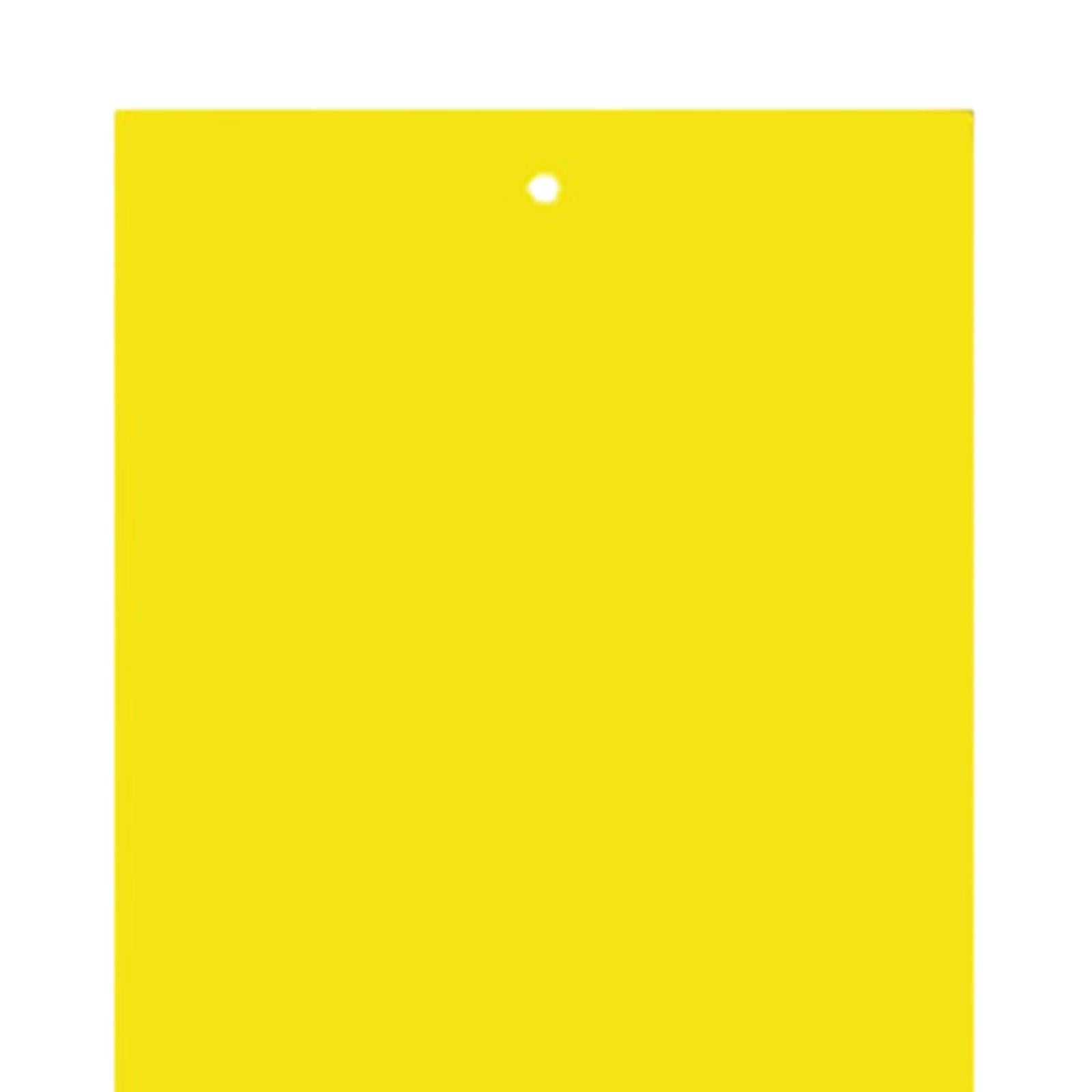 Sticky Traps 20x15cm Yellow Double-Sided for Flying Plant Insect Thrips 10PC