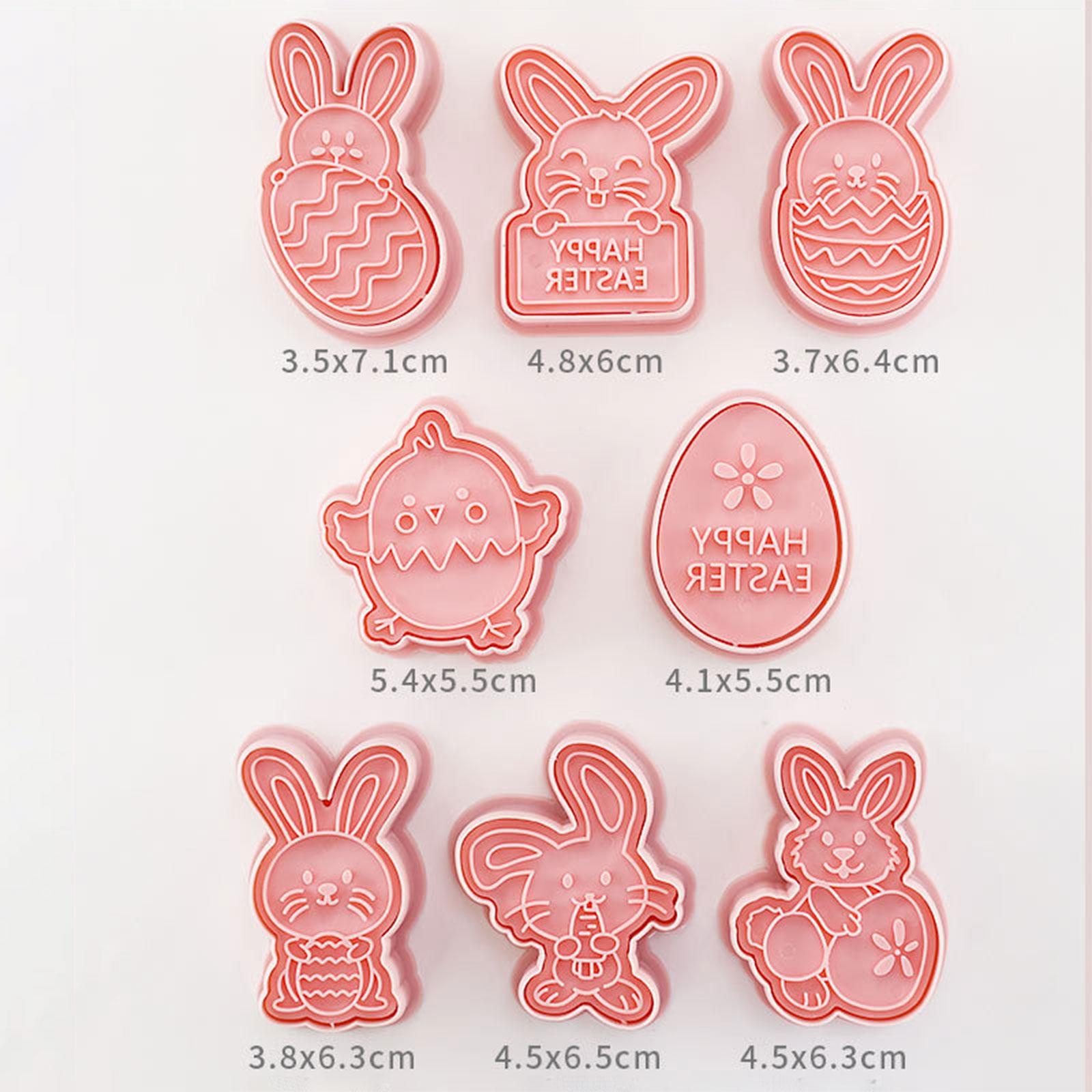 8 Pieces Cookie Cutters Baking Mould for Dessert Shop Party Cookie Tool