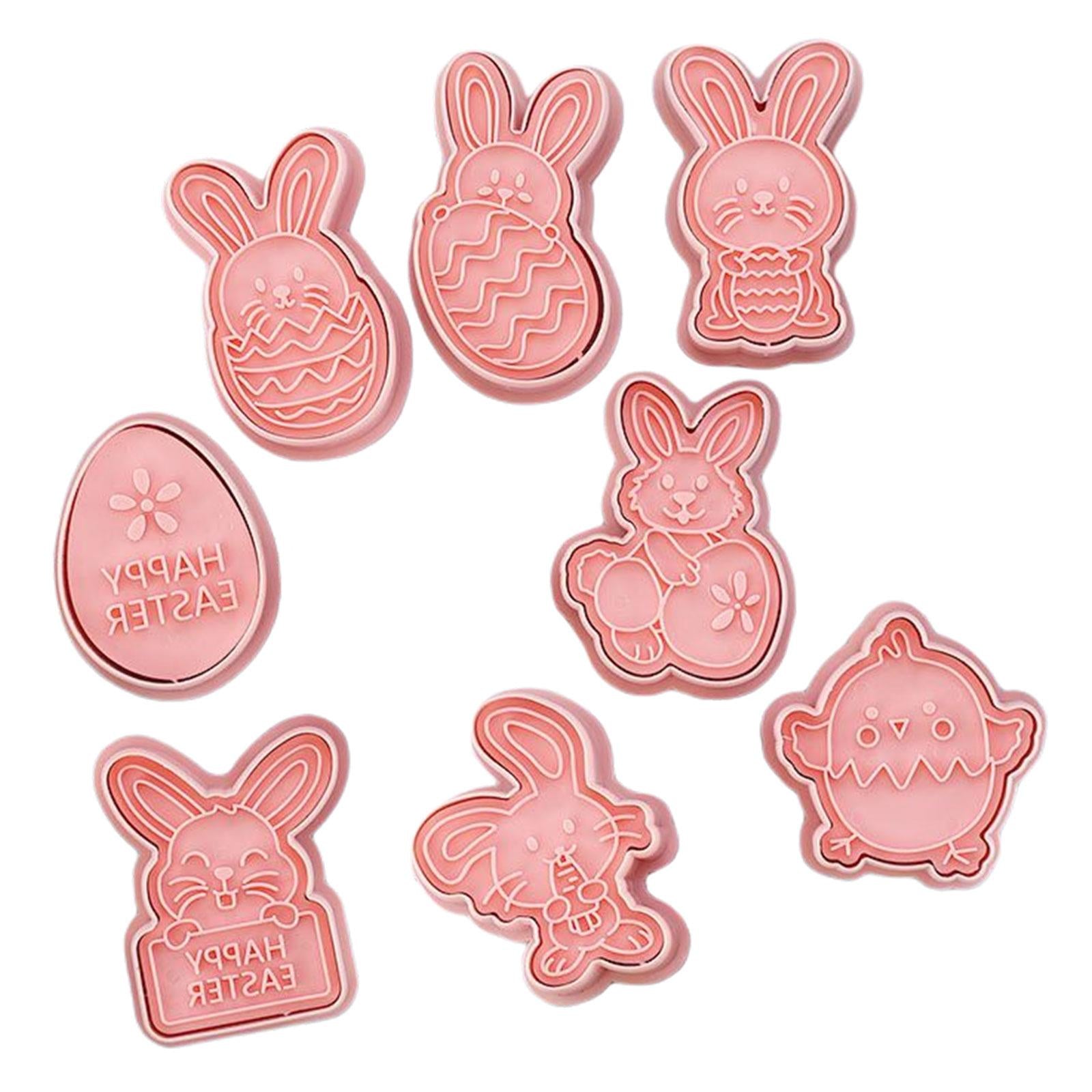 8 Pieces Cookie Cutters Baking Mould for Dessert Shop Party Cookie Tool