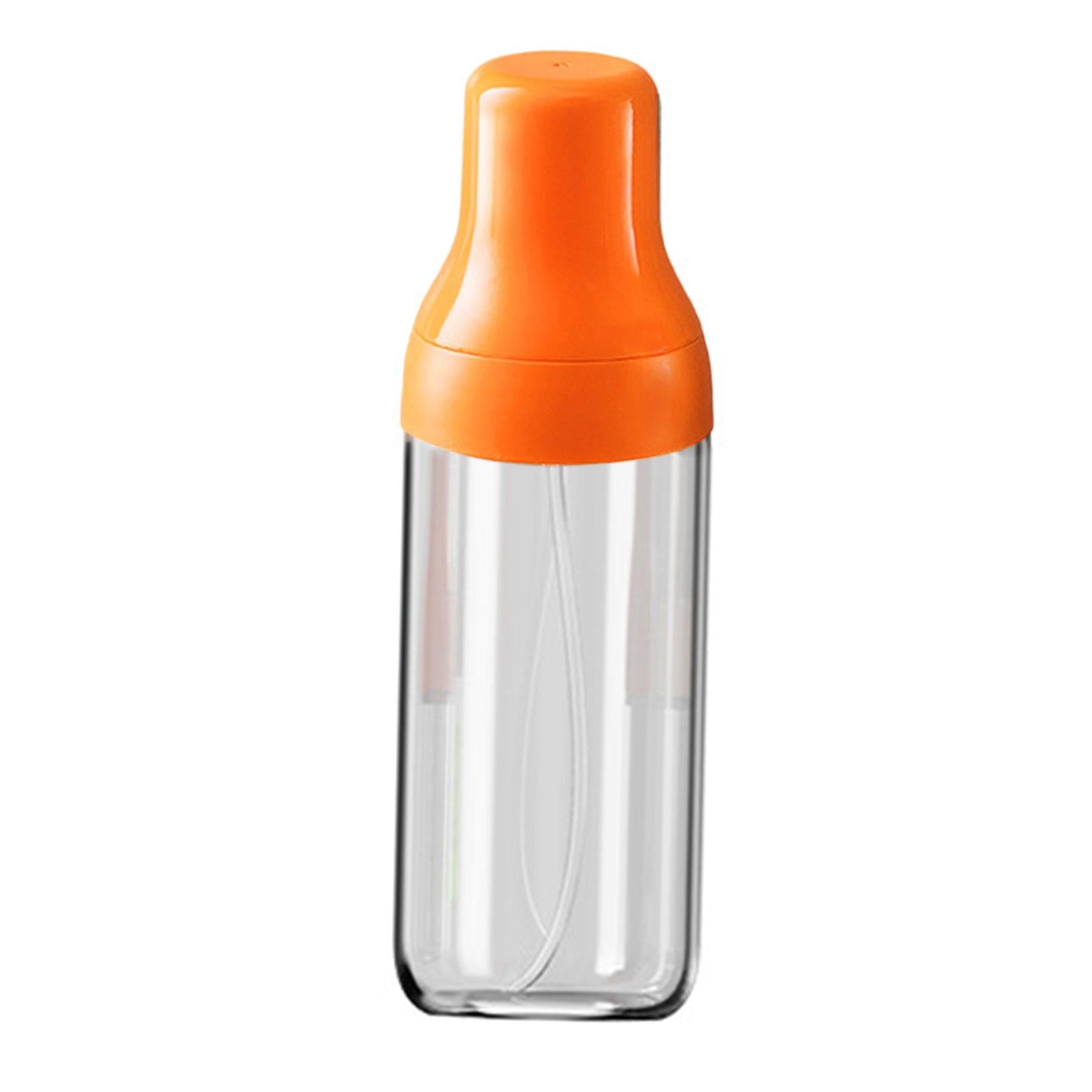 Portable Glass Oil Sprayer Kitchen Supplies for Barbecue Vinegar Sauce 250ML orange