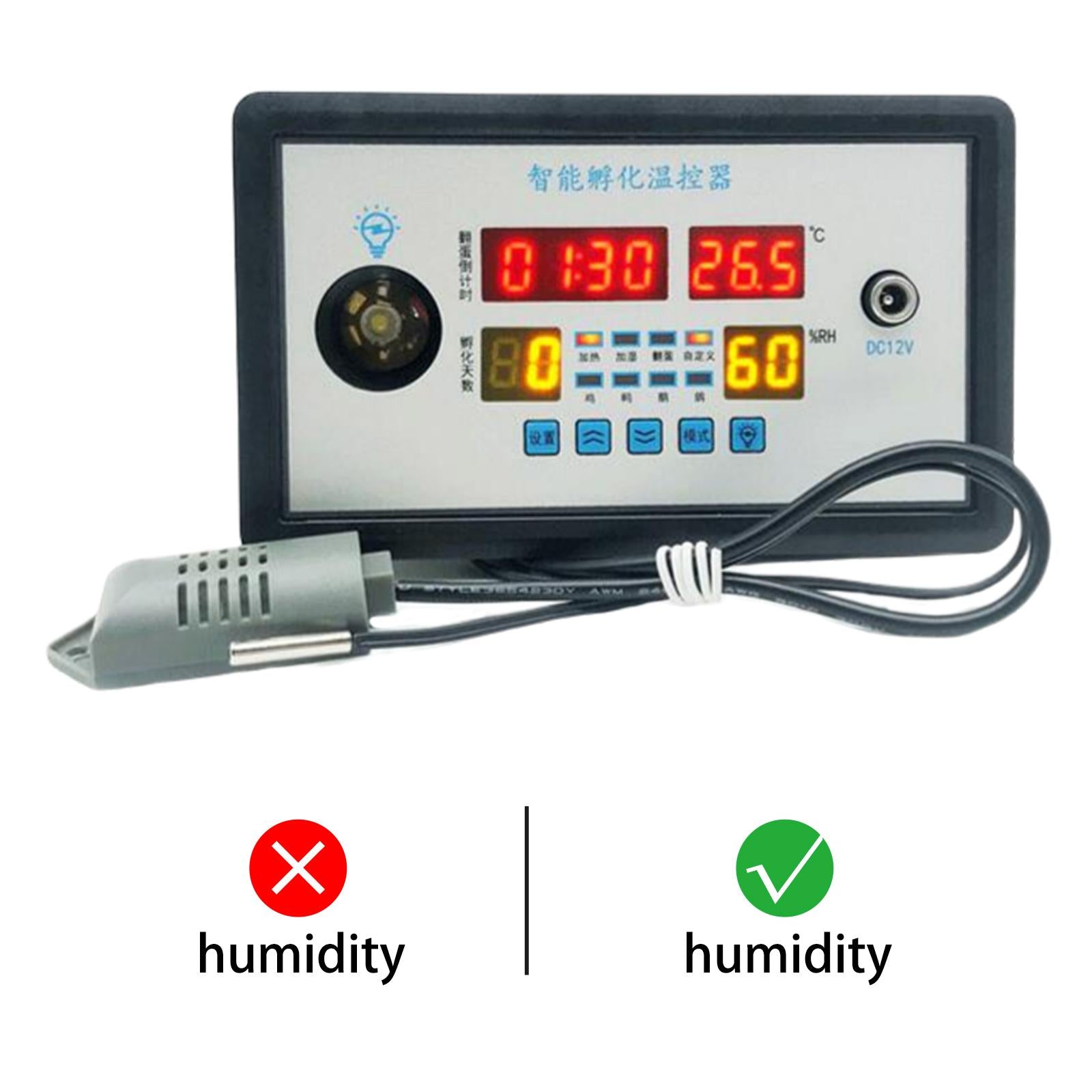 Automatic Incubator Management System Controller for Birds Eggs Smart Sensor Without Humidity