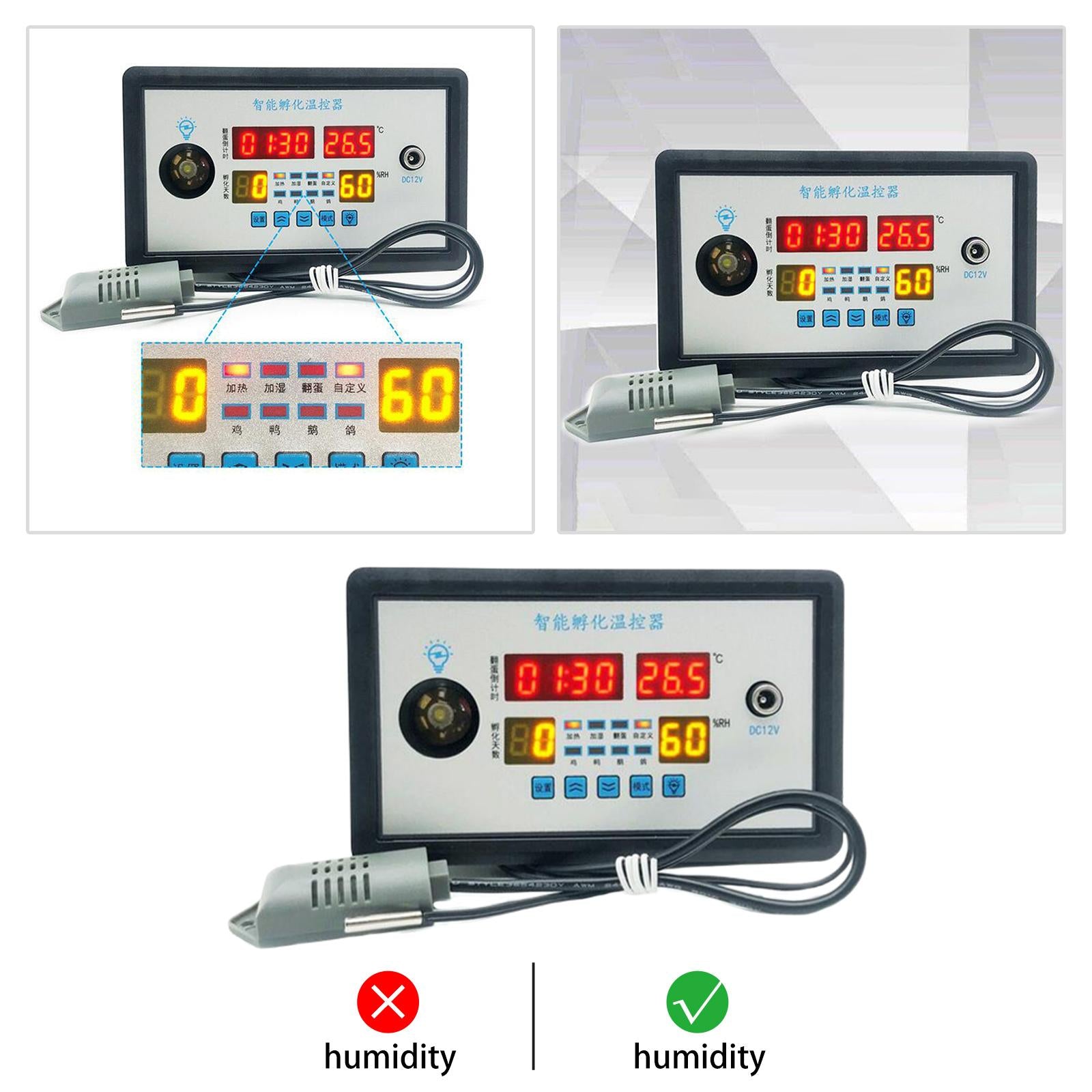 Automatic Incubator Management System Controller for Birds Eggs Smart Sensor Without Humidity