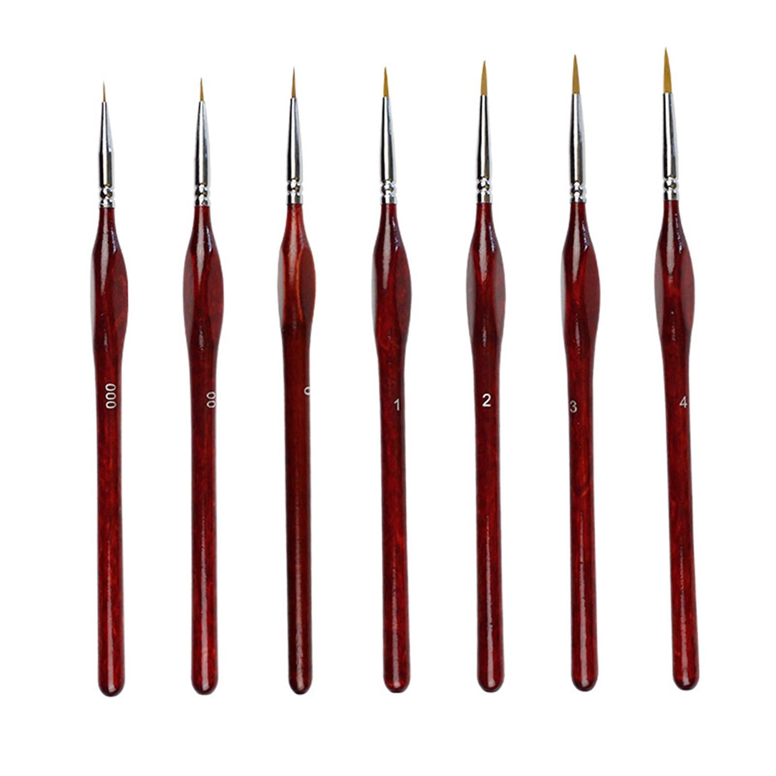 Drawing Hook Line Pen Craft Kit for Oil Painting Scale Model Painting 7pcs