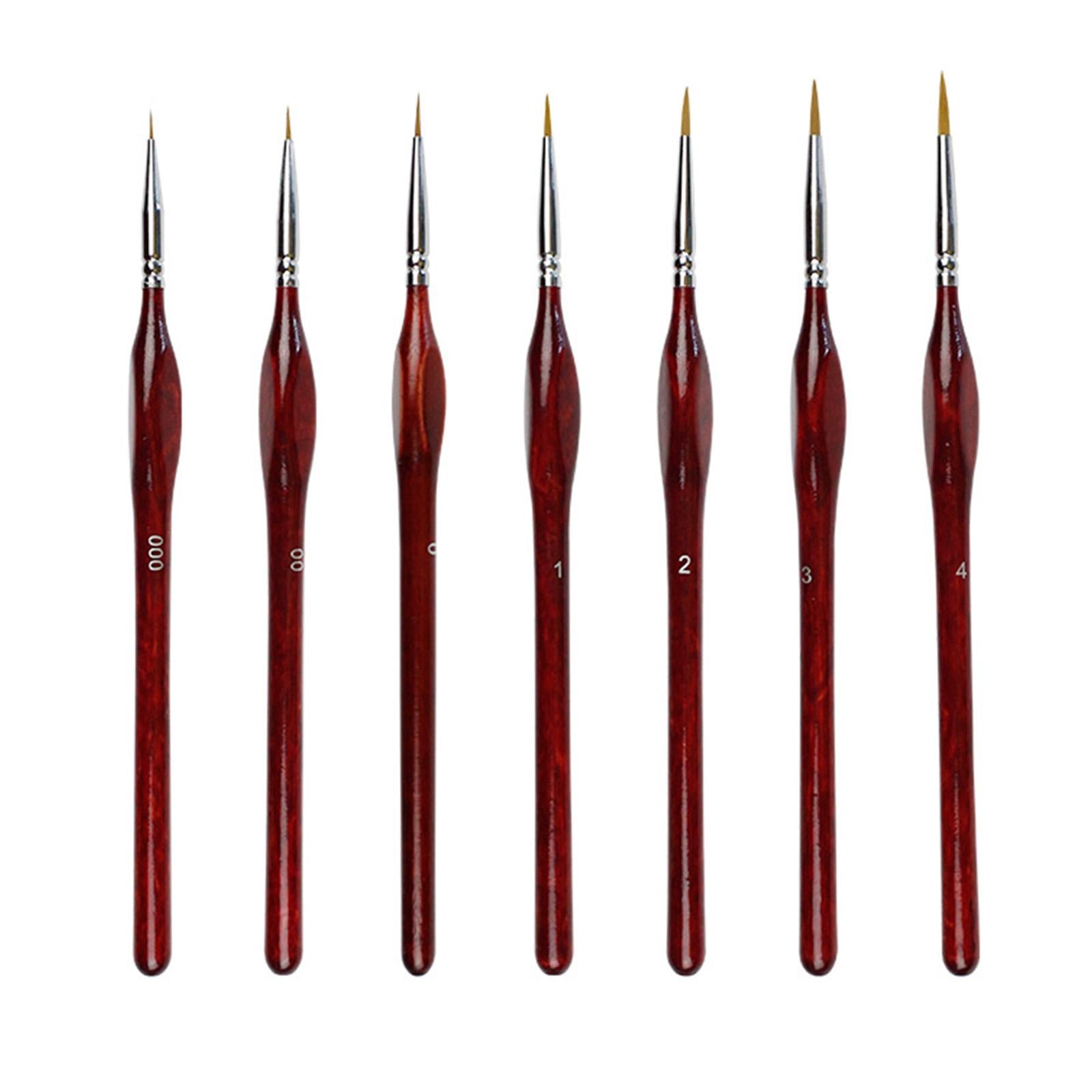 Drawing Hook Line Pen Craft Kit for Oil Painting Scale Model Painting 7pcs