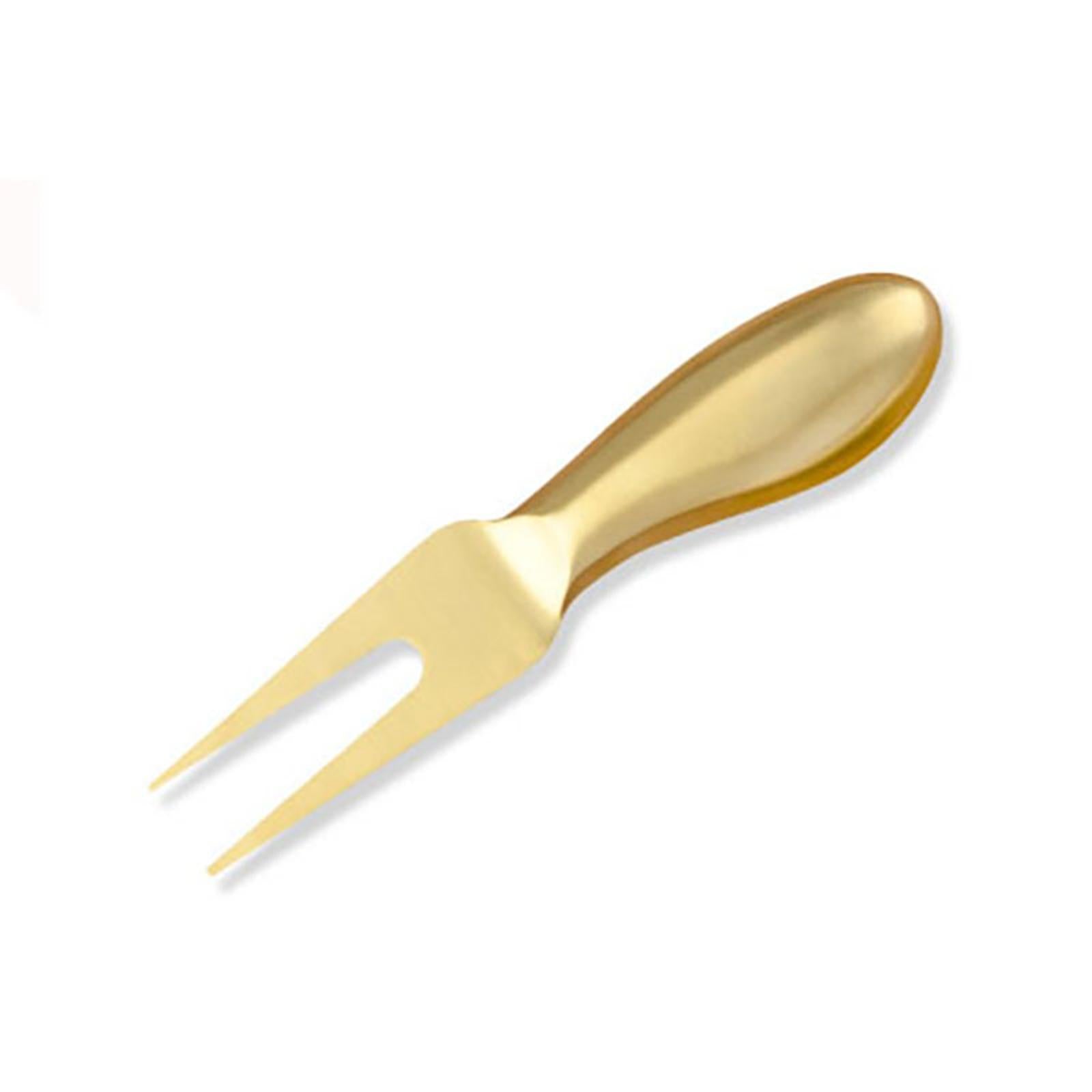 Stainless Steel Cheese Tools Set Cheese Cutter Cake Spatula 4PCS Golden