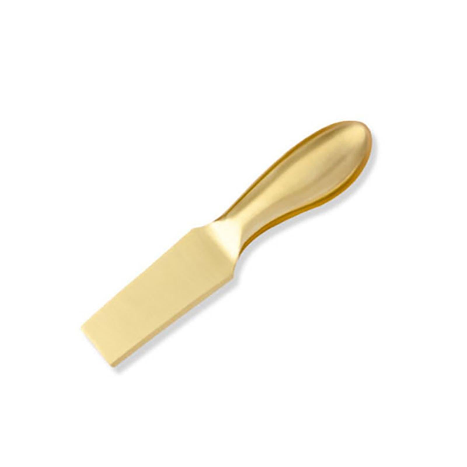 Stainless Steel Cheese Tools Set Cheese Cutter Cake Spatula 6PCS Golden