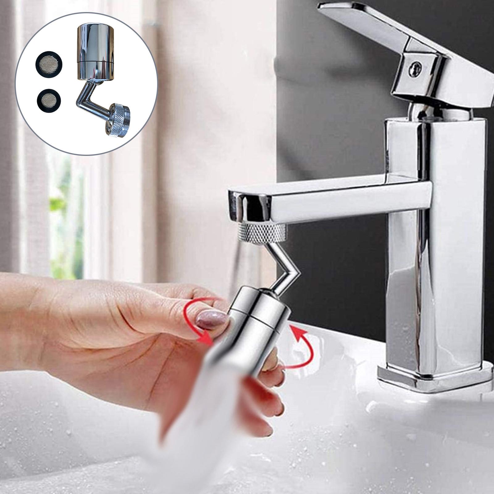 Splash Filter Faucet Replacement Nozzle for Kitchen Laundry Room Male thread diameter